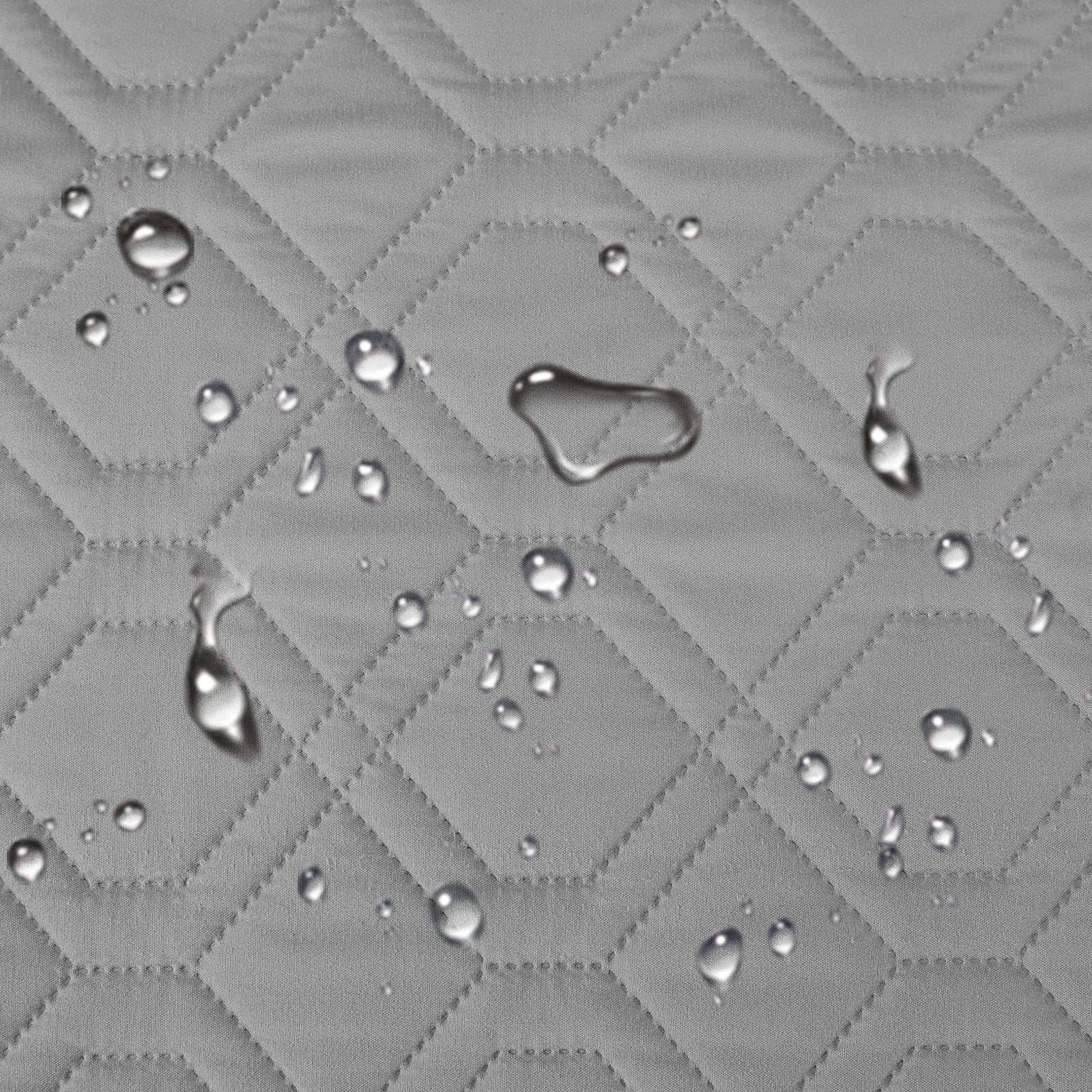 4 Seater Sofa Cover with Armrests Waterproof Anti Slip Pockets