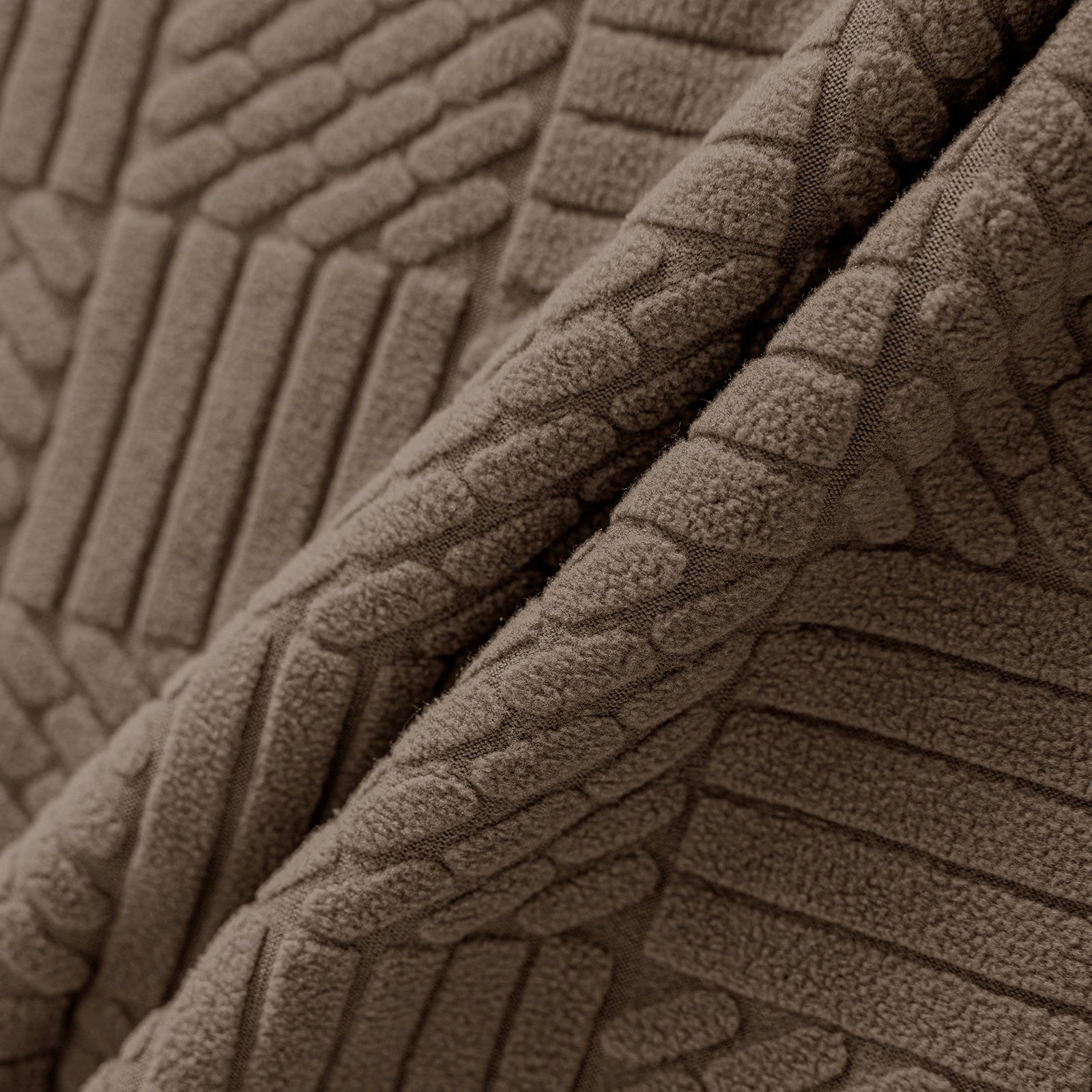 YSTYLE Stretch Sofa Seat Cover 2 Seater Geometric Pattern-YSTYLE