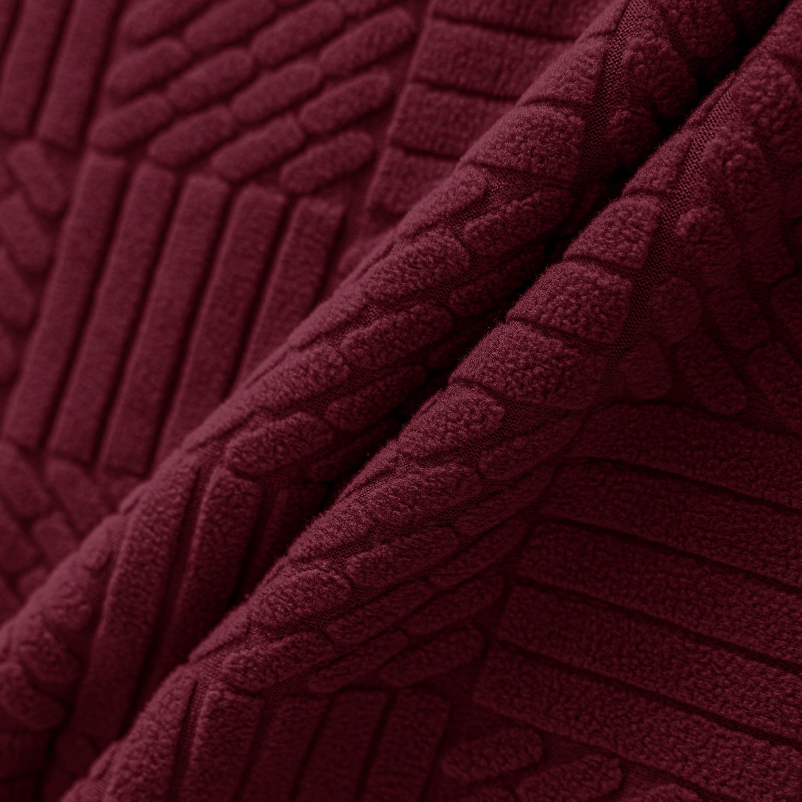 YSTYLE Stretch 1 Seater Sofa Cover 78-116cm Geometric Pattern-YSTYLE