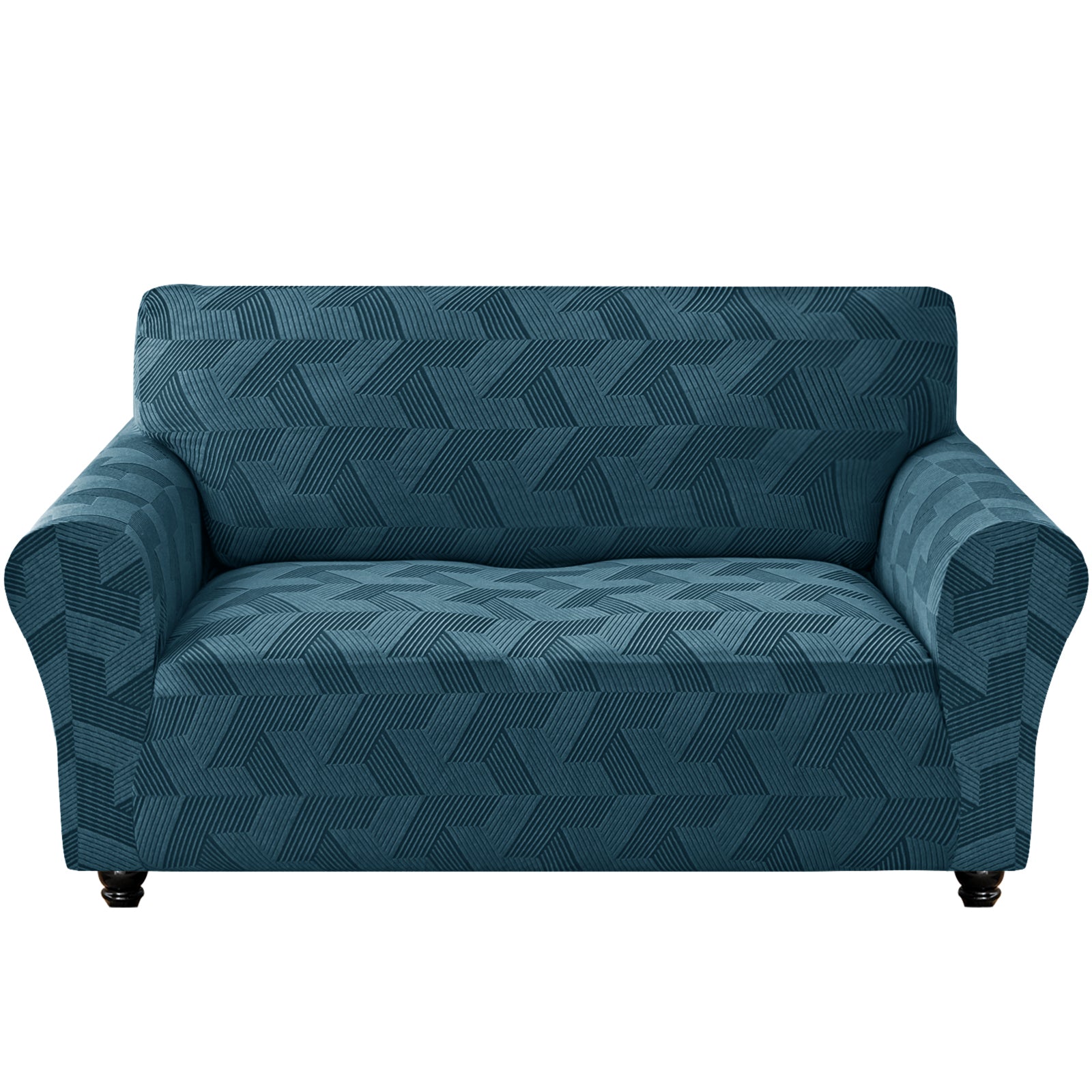 Ystyle 2-Seat Sofa Cover with Armrests, Elastic Universal Sofa Protector, Stain-Resistant & Non-Slip Sofa Slipcover, Anti-Scratch, Super Stretch, Machine Washable