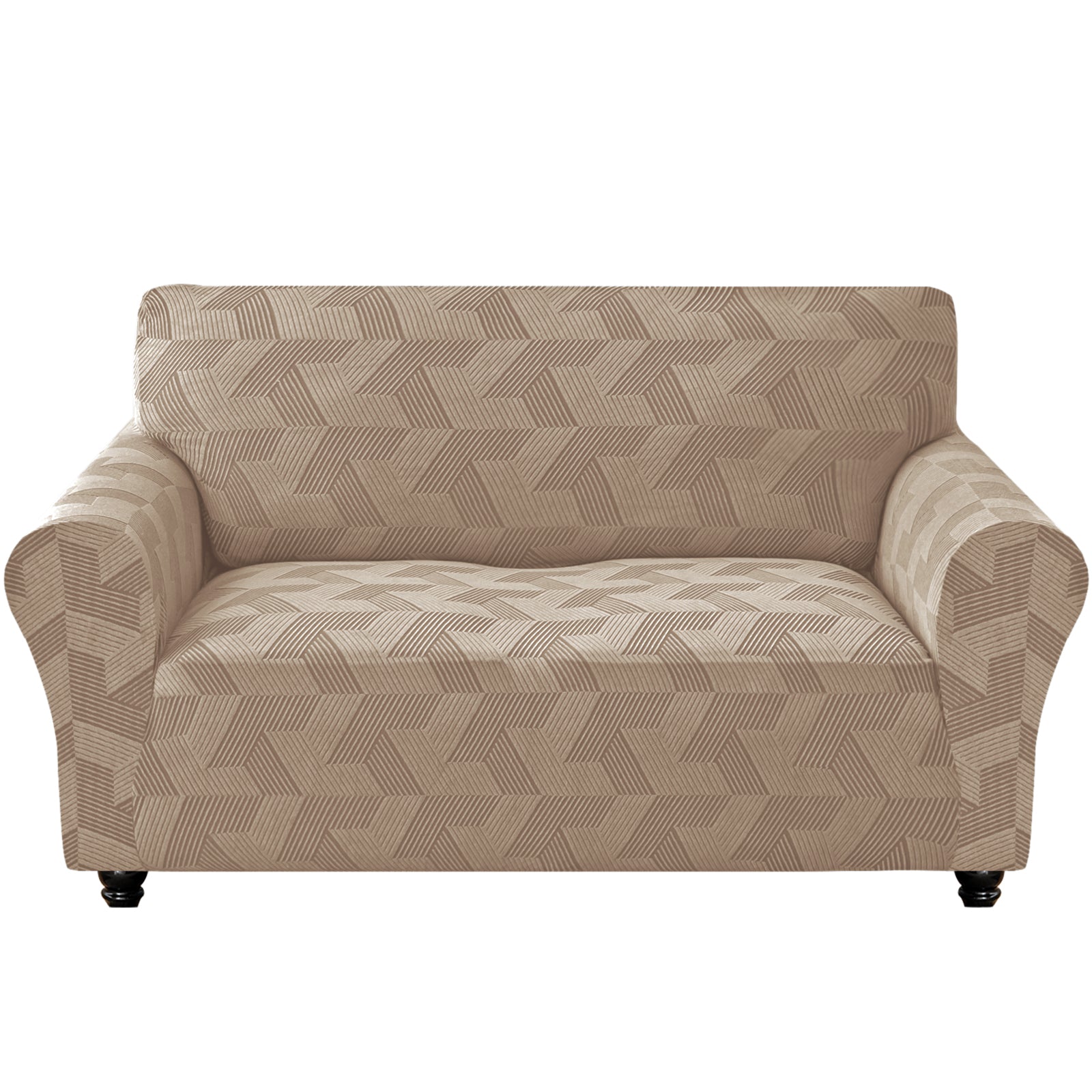 Ystyle 2-Seat Sofa Cover with Armrests, Elastic Universal Sofa Protector, Stain-Resistant & Non-Slip Sofa Slipcover, Anti-Scratch, Super Stretch, Machine Washable