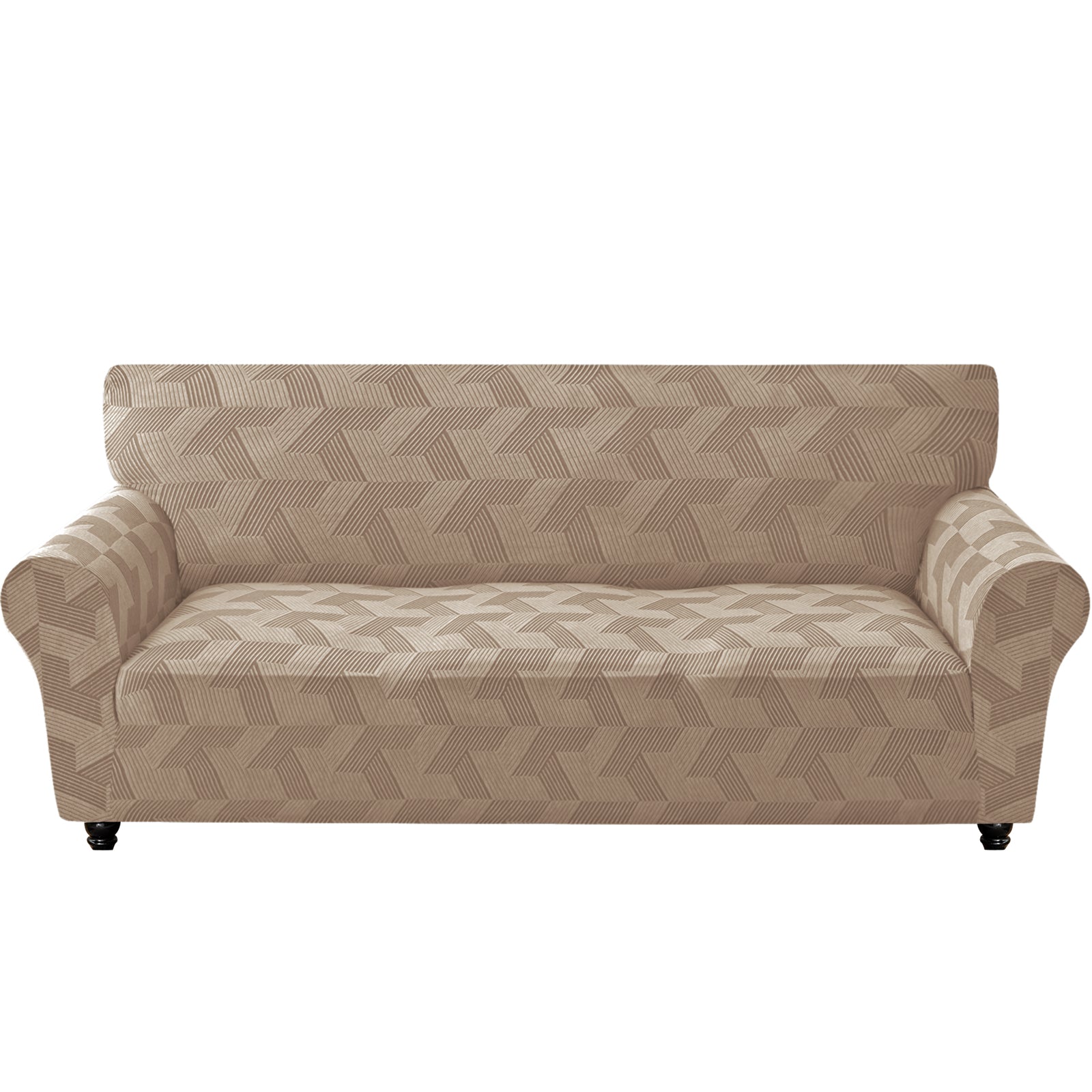 Ystyle 3-Seat Sofa Cover with Armrests, Elastic Universal Sofa Protector, Stain-Resistant & Non-Slip Sofa Slipcover, Anti-Scratch, Super Stretch, Machine Washable