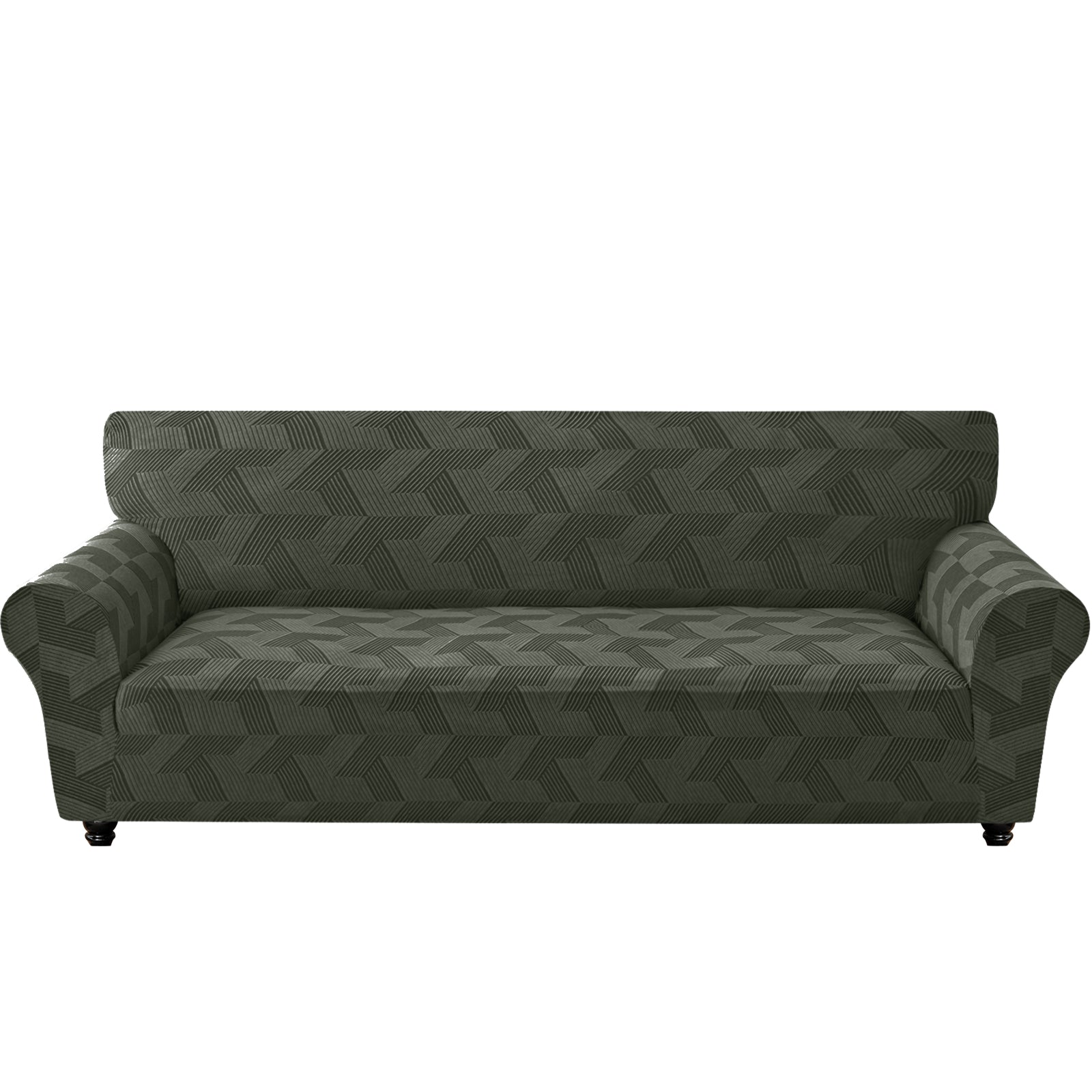 Ystyle 4-Seat Sofa Cover with Armrests, Elastic Universal Sofa Protector, Stain-Resistant & Non-Slip Sofa Slipcover, Anti-Scratch, Super Stretch, Machine Washable