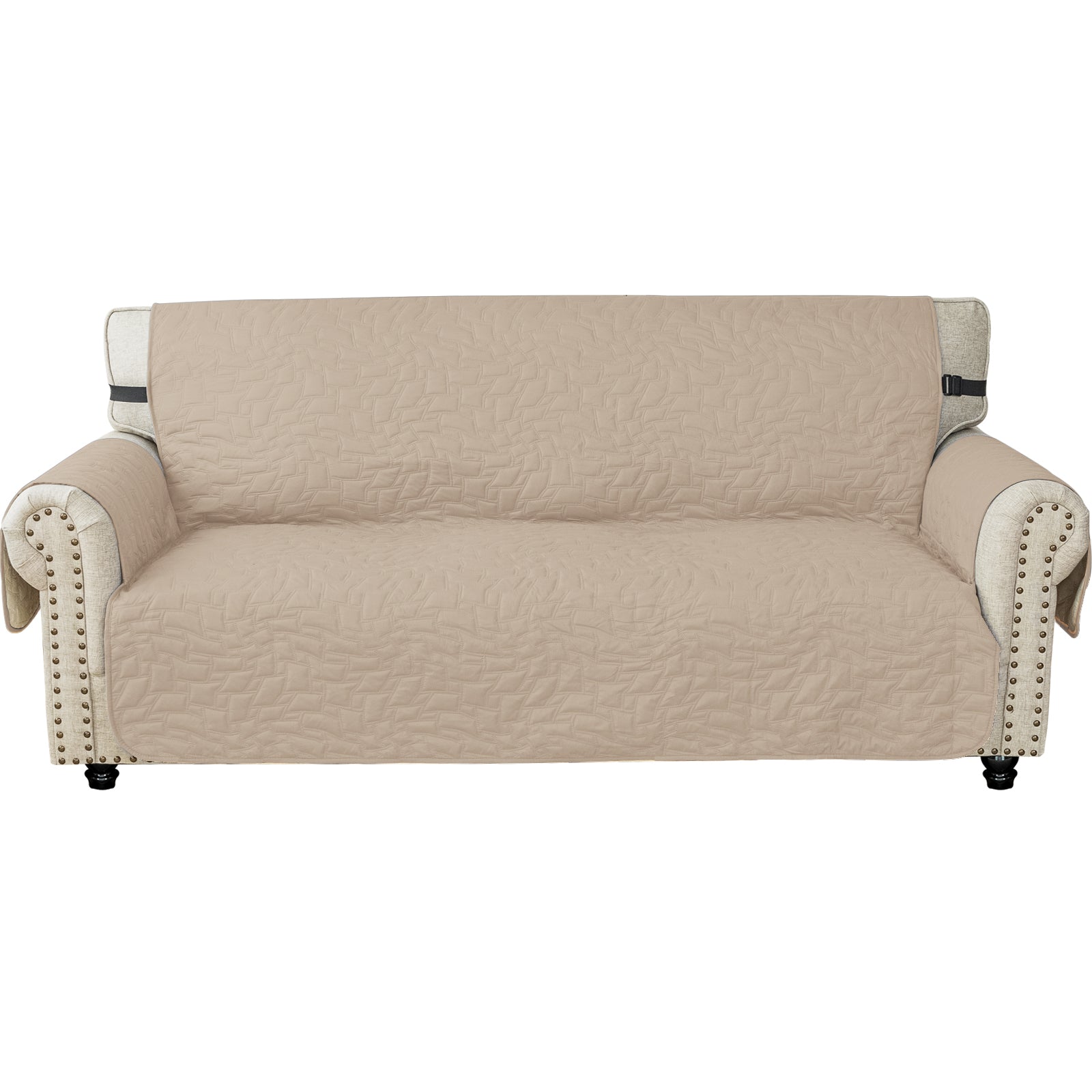 YSTYLE Waterproof 4 Seater Sofa Cover with Armrests Anti-Slip-YSTYLE