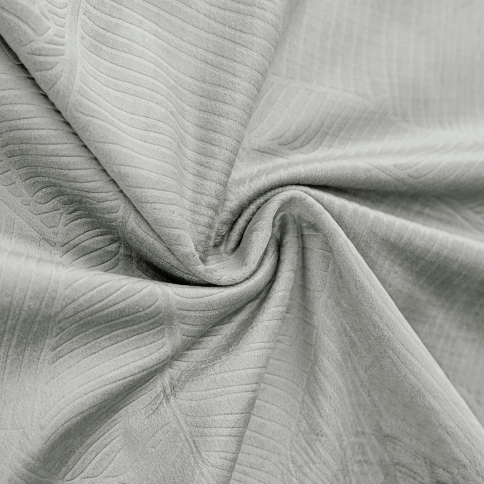 YSTYLE Velvet Sofa Cushion Covers, Decorative Throw Pillow Covers, 2 pcs, Hidden Zipper-Leaf Shape