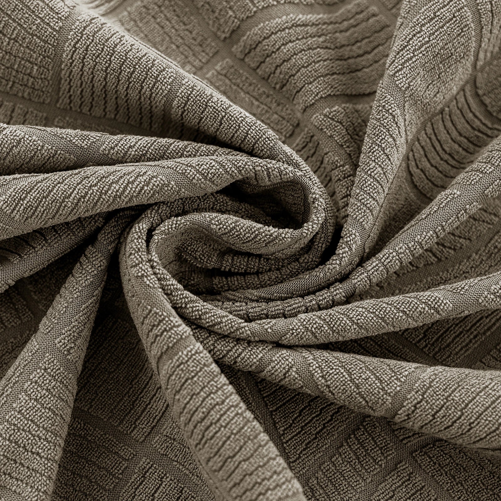 YSTYLE L-Shape & 3 Seater WaterProof Cushion Cover – Stretch Fit, Anti-Slip, Elastic, Washable, Universal Use-Ripple