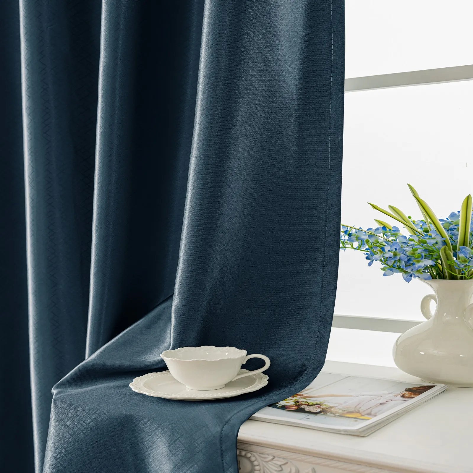 YSTYLE 2 Pieces Interior Curtains Blackout Thermal Insulated-YSTYLE