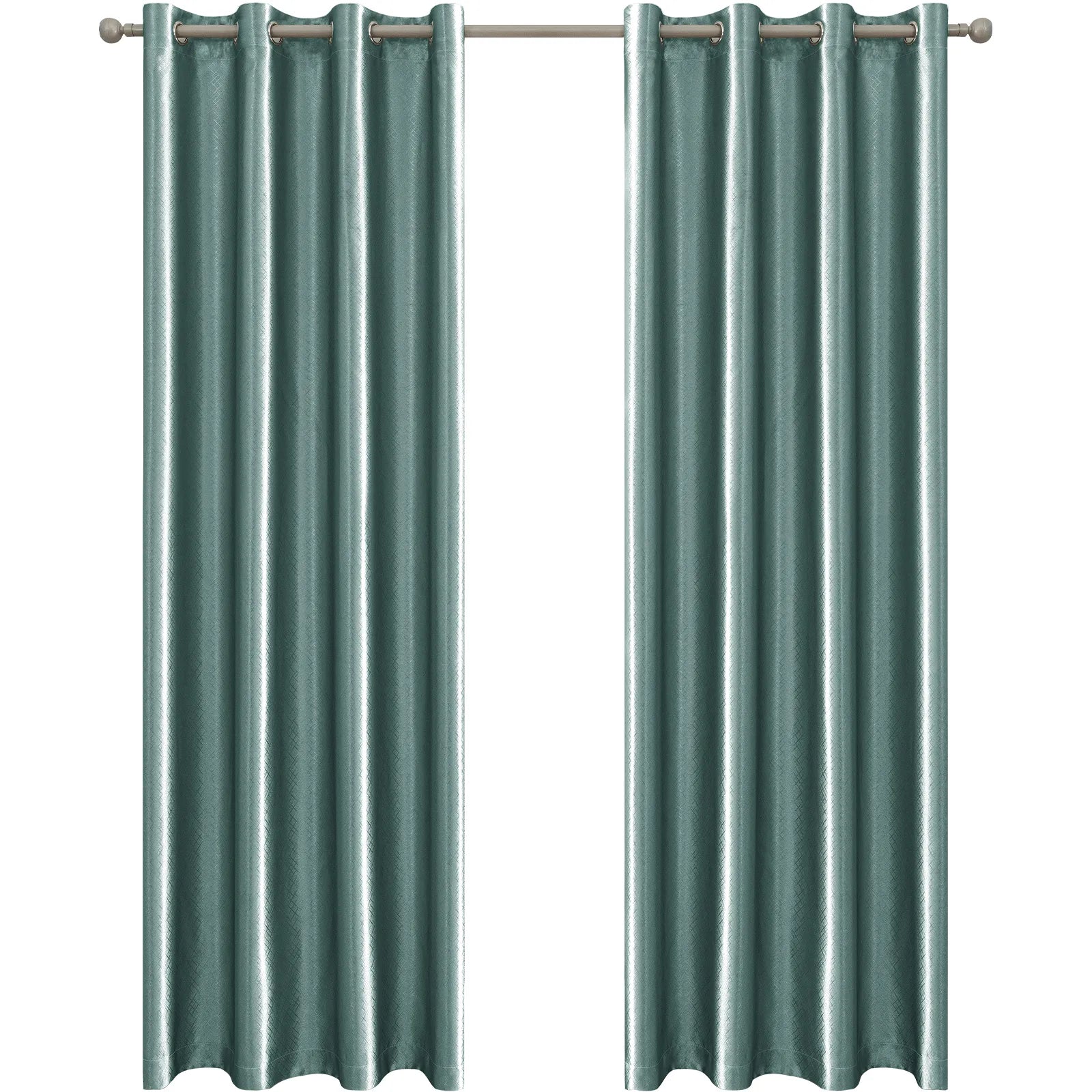 YSTYLE 2 Pieces Interior Curtains Blackout Thermal Insulated-YSTYLE