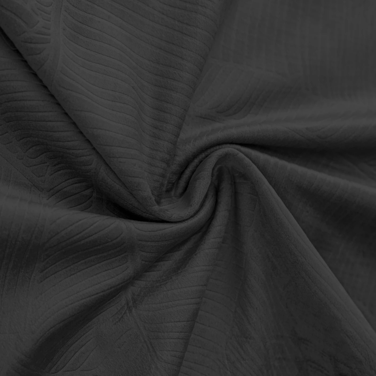 YSTYLE Velvet Sofa Cushion Covers, Decorative Throw Pillow Covers, 2 pcs, Hidden Zipper-Leaf Shape