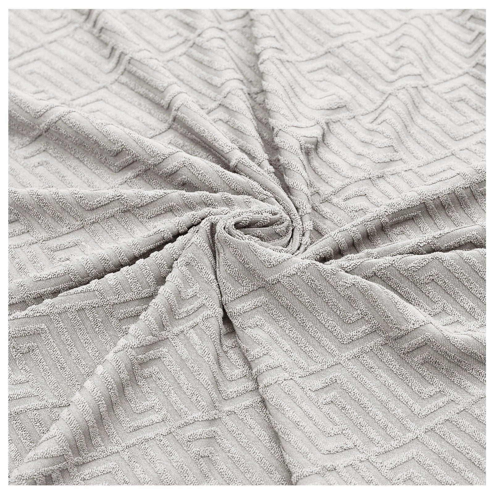 YSTYLE Stretch 4 Seater Sofa Cover with Armrests Geometric Jacquard Pattern-YSTYLE