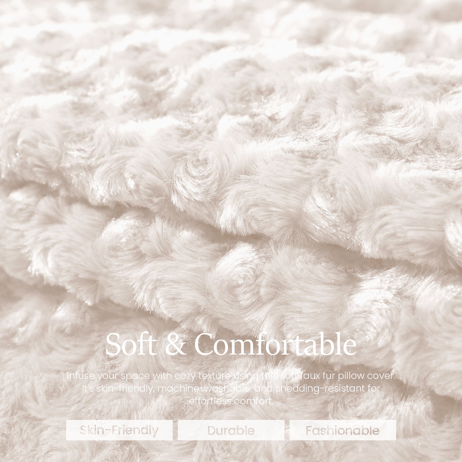 Ystyle Federe Cuscini Divano 45 x 45 cm Set of 2, Sofa Cushion Covers in Soft Plush, Modern Elegant Decorative Sofa Covers, Durable for Living Room Bedroom