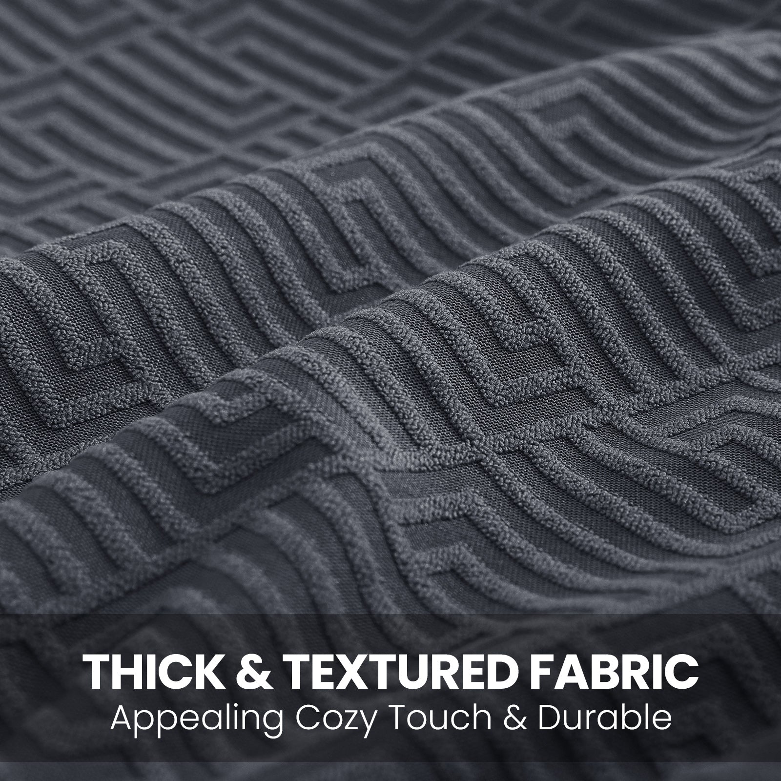 Ystyle Pack of 2 Cushion Covers for Sofa, 50 x 50 cm, Minimalist Colourful Pillowcases, Invisible Zipper, Decorative Pillowcases, Sofa Living Room, Bedroom