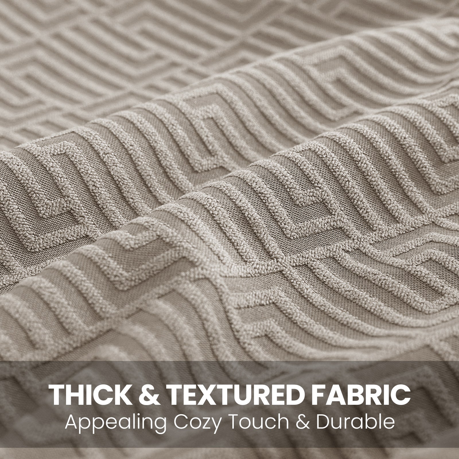 Ystyle Pack of 2 Cushion Covers for Sofa, 50 x 50 cm, Minimalist Colourful Pillowcases, Invisible Zipper, Decorative Pillowcases, Sofa Living Room, Bedroom