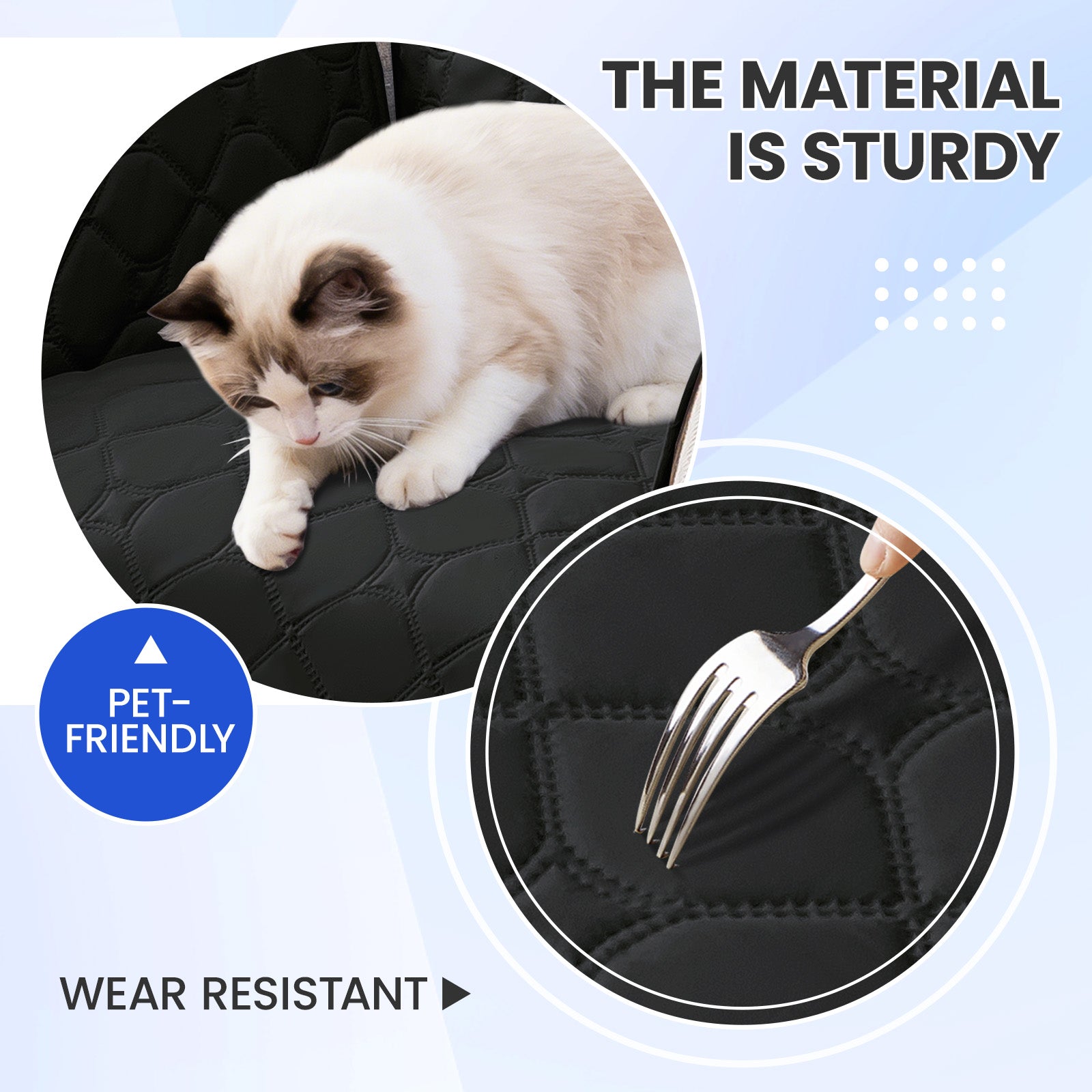 YSTYLE Waterproof 2 Seater Armchair Cover with Pockets Non Slip