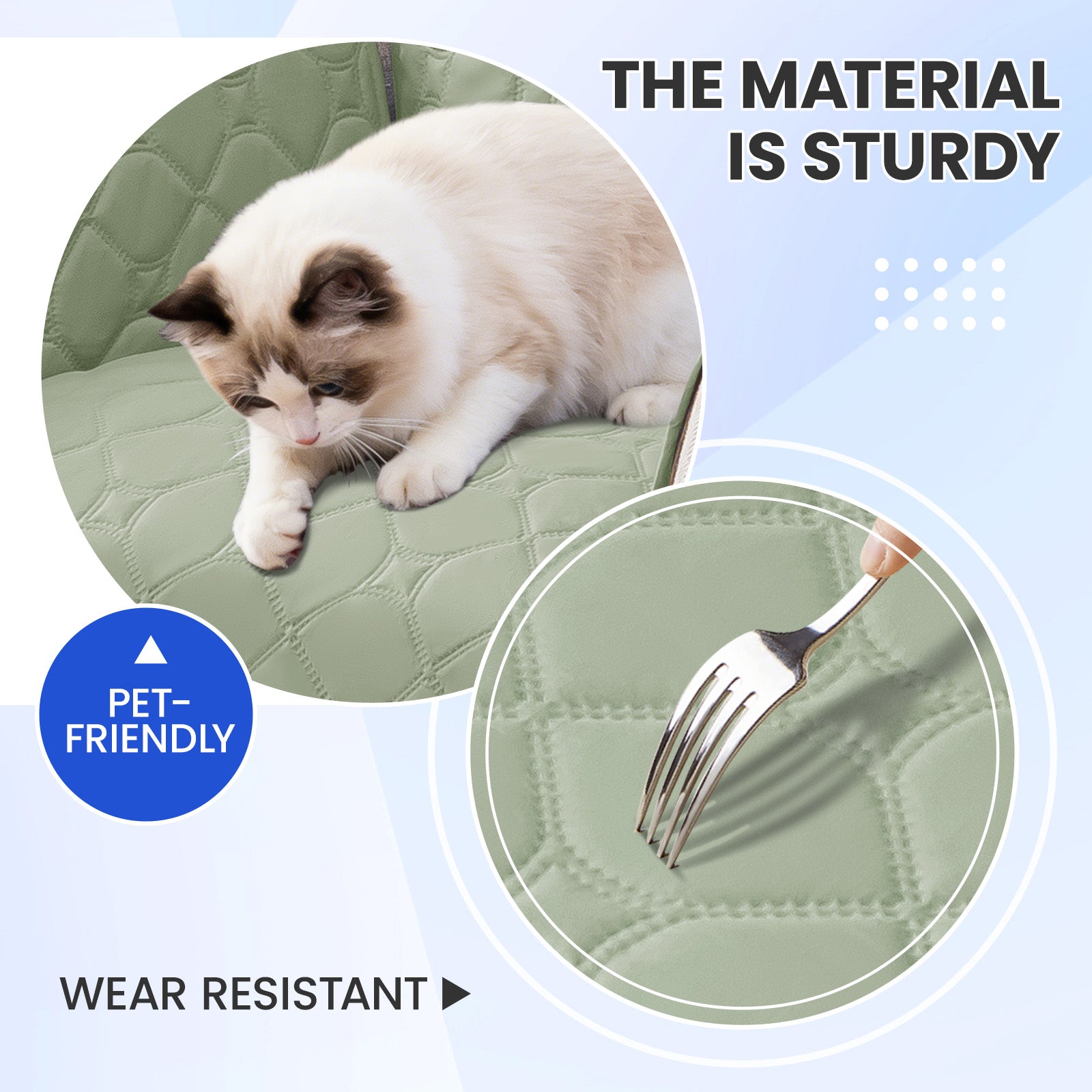 Copripoltrona impermeabile YSTYLE a 2 posti con tasche antiscivolo