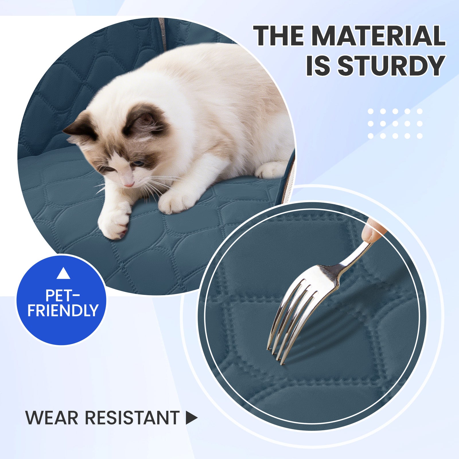 Copripoltrona impermeabile YSTYLE a 2 posti con tasche antiscivolo