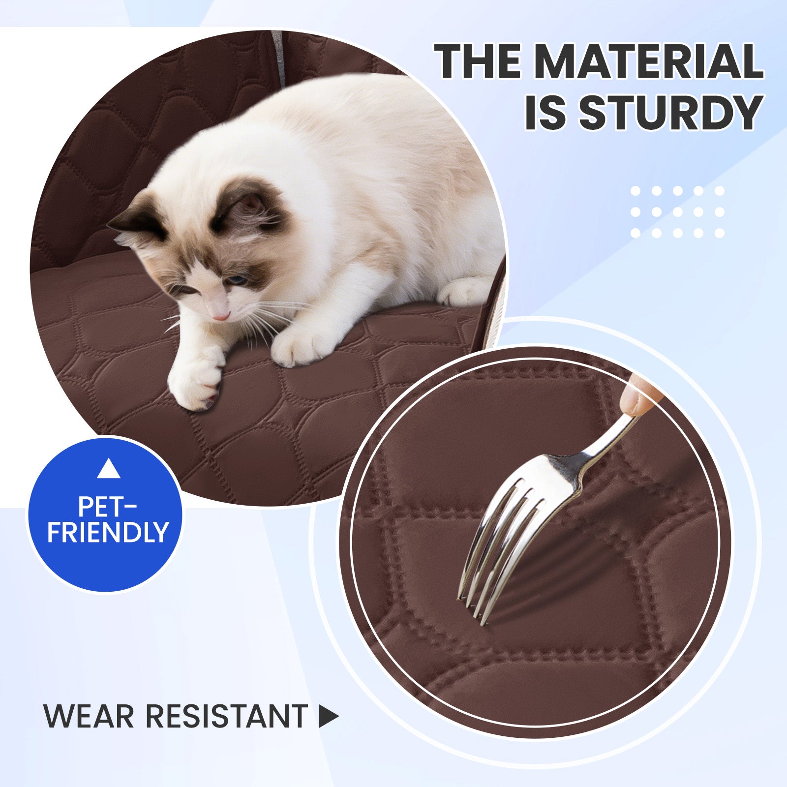 Copripoltrona impermeabile YSTYLE a 2 posti con tasche antiscivolo