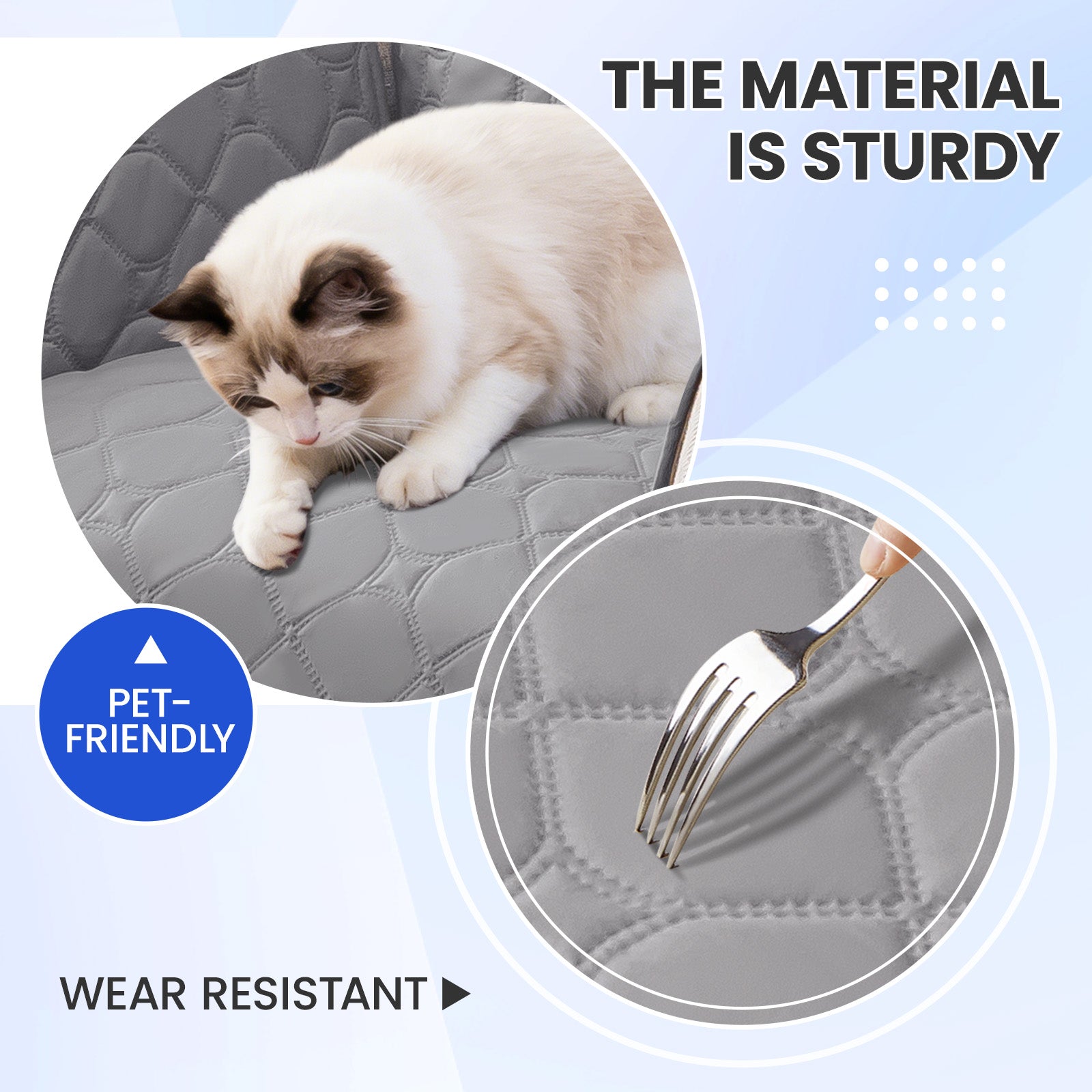 Copripoltrona impermeabile YSTYLE a 2 posti con tasche antiscivolo