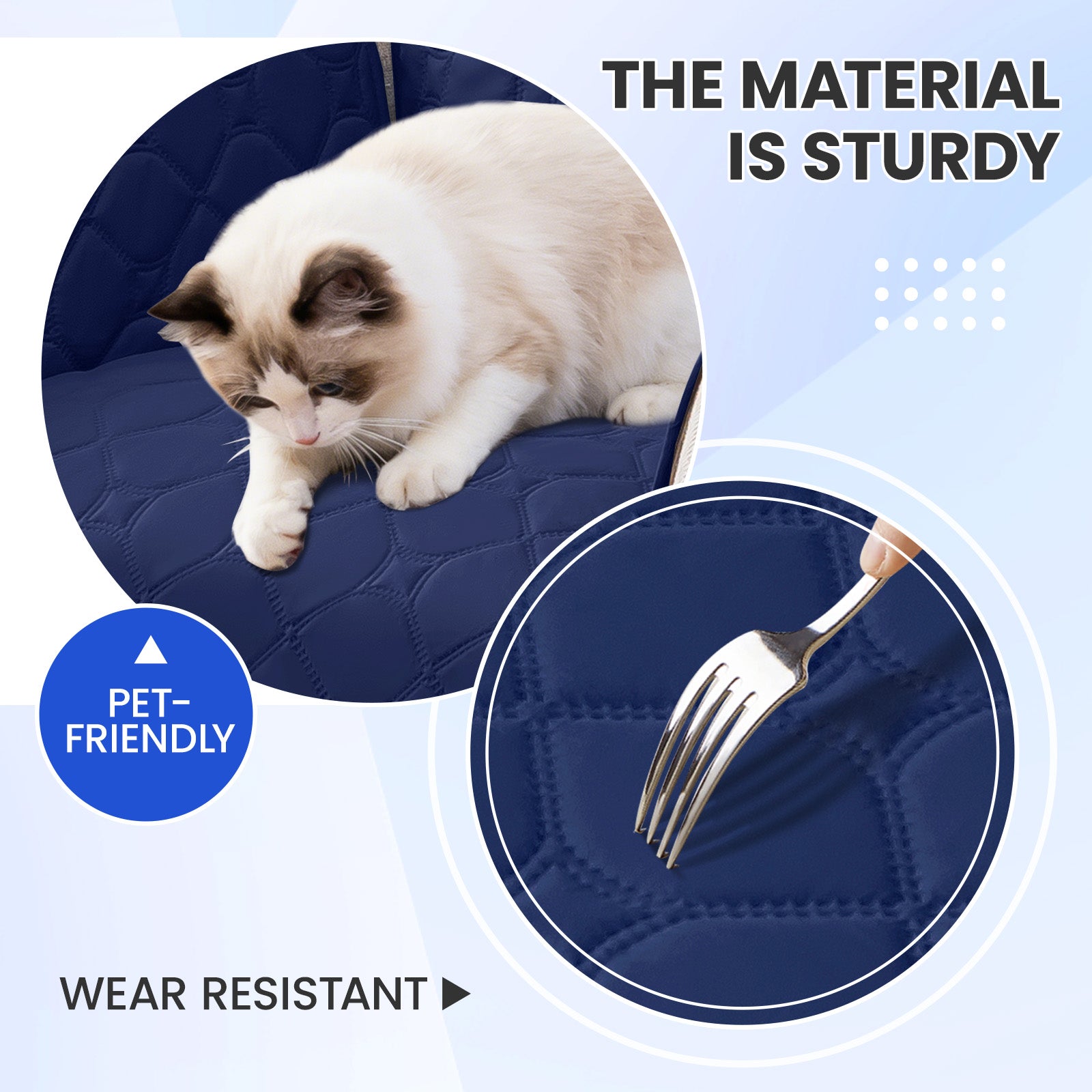 Copripoltrona impermeabile YSTYLE a 2 posti con tasche antiscivolo