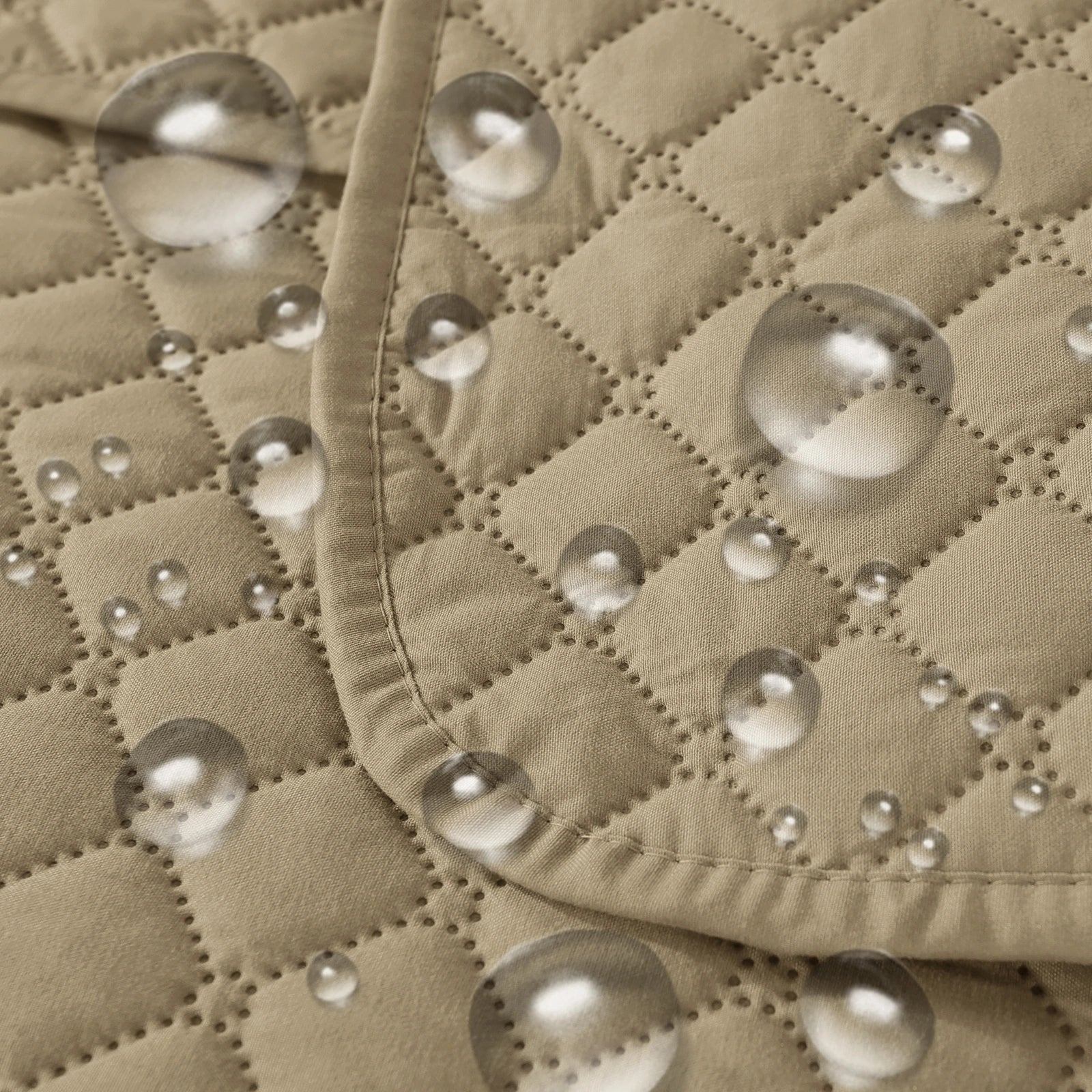 YSTYLE L-Shape for 3 Seater Waterproof Corner Sofa Cover , Non-Slip, Reversible Peninsula Design-Rhombic