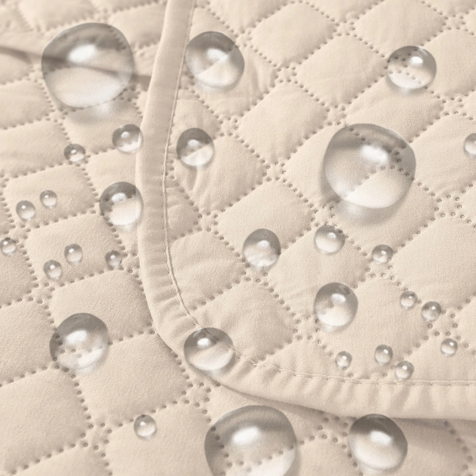 YSTYLE L-Shape for 3 Seater Waterproof Corner Sofa Cover , Non-Slip, Reversible Peninsula Design-Rhombic