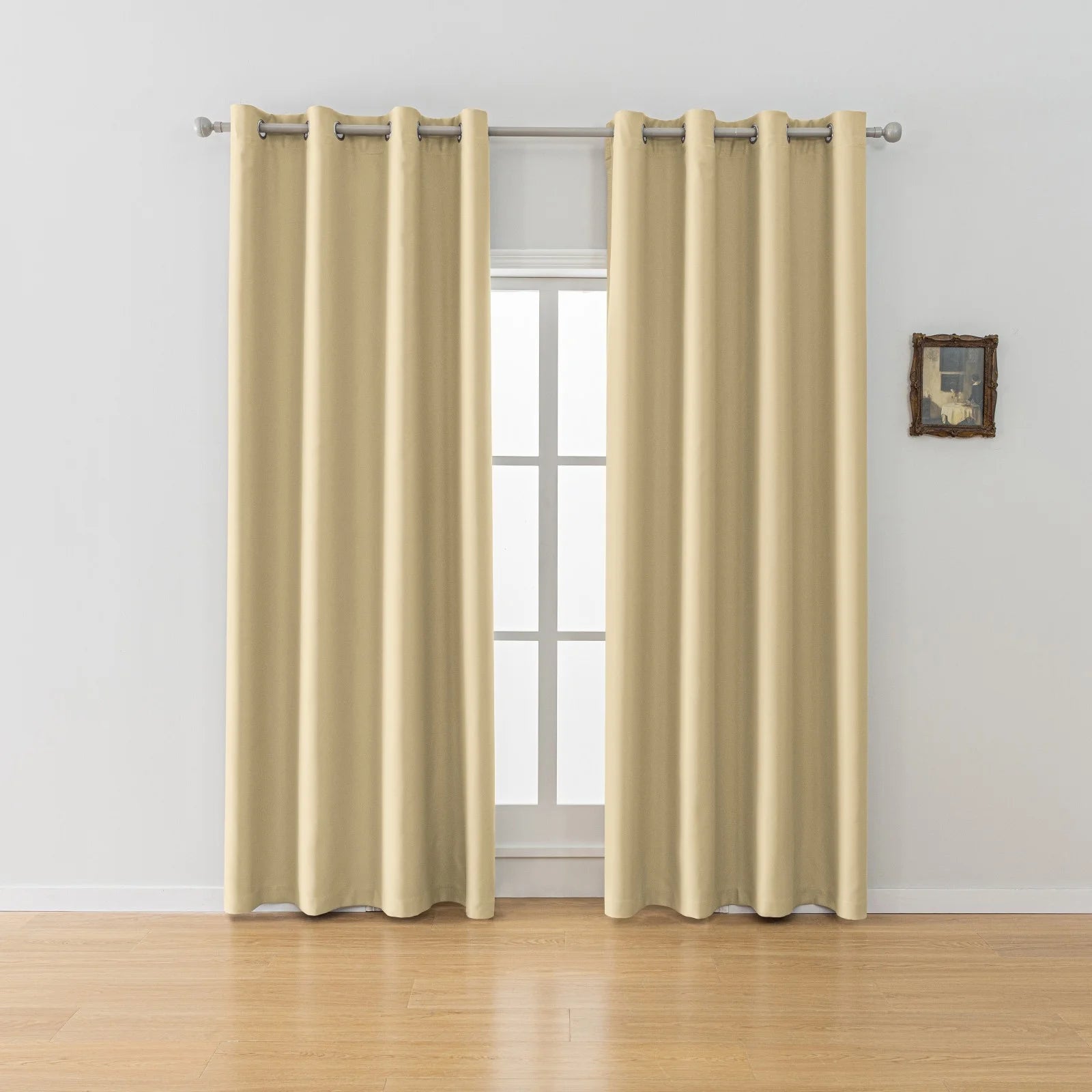 YSTYLE Blackout Curtains – 2 pcs, Thermal, Waterproof, Indoor/Outdoor Use