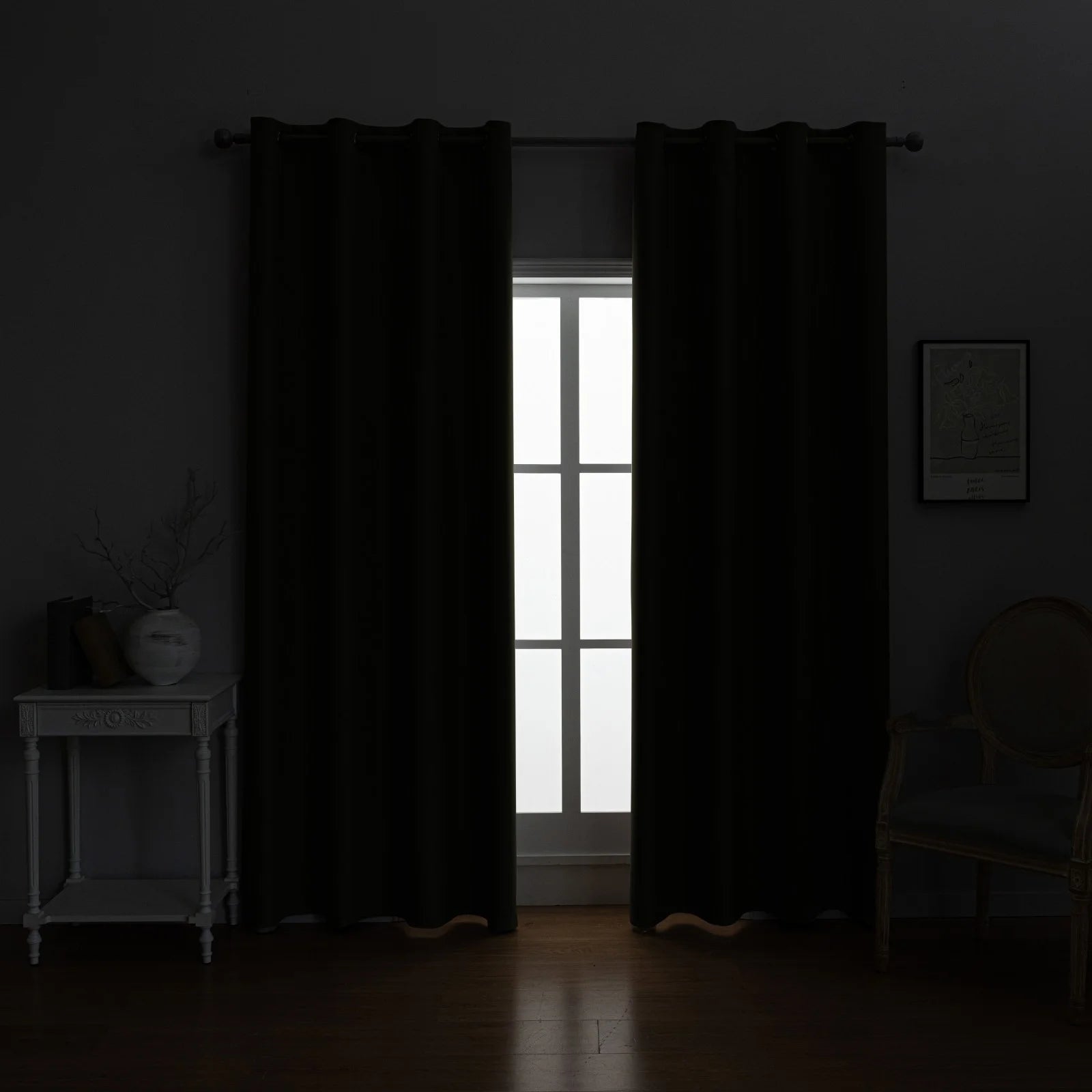 YSTYLE Blackout Curtains – 2 pcs, Thermal, Waterproof, Indoor/Outdoor Use