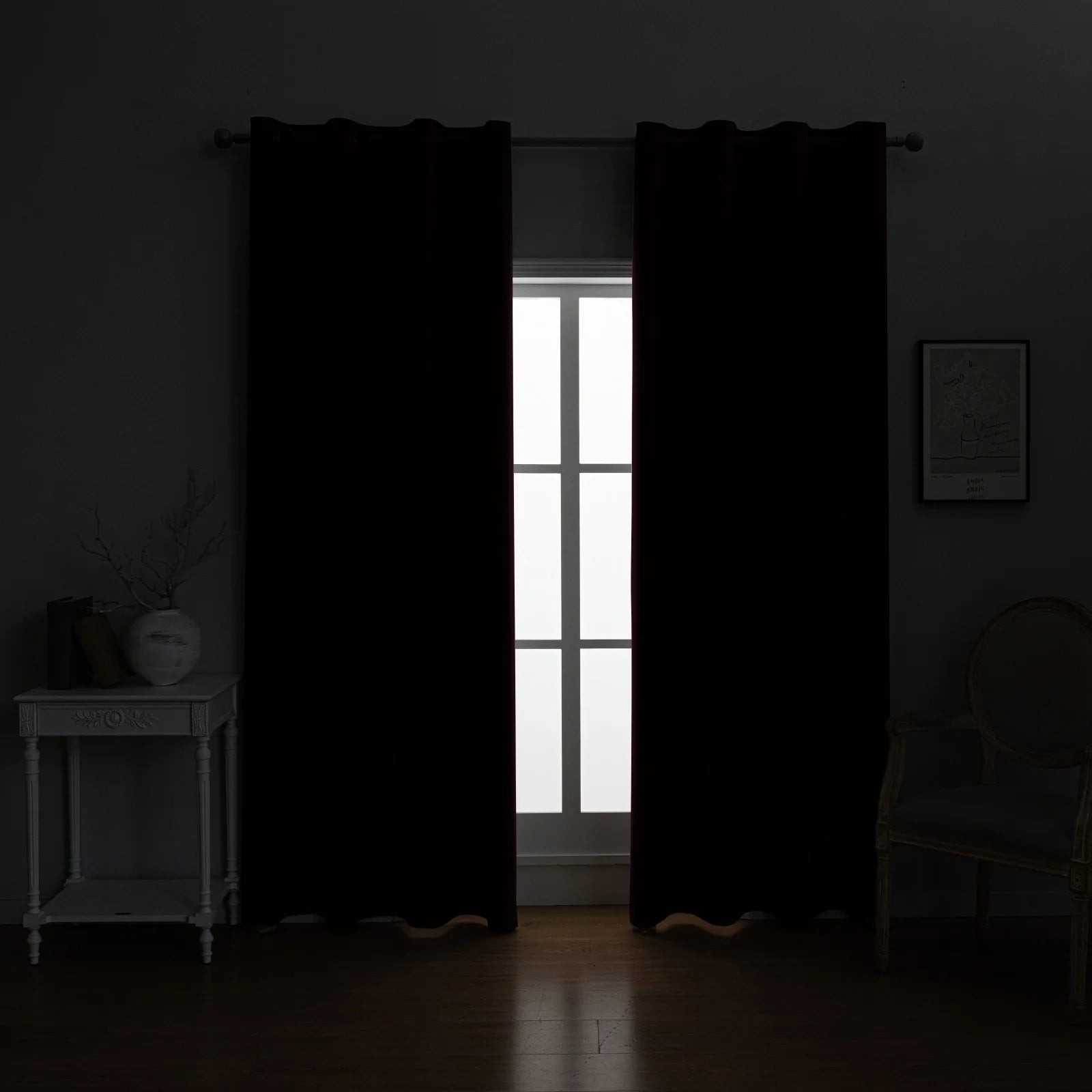 YSTYLE Blackout Curtains – 2 pcs, Thermal, Waterproof, Indoor/Outdoor Use