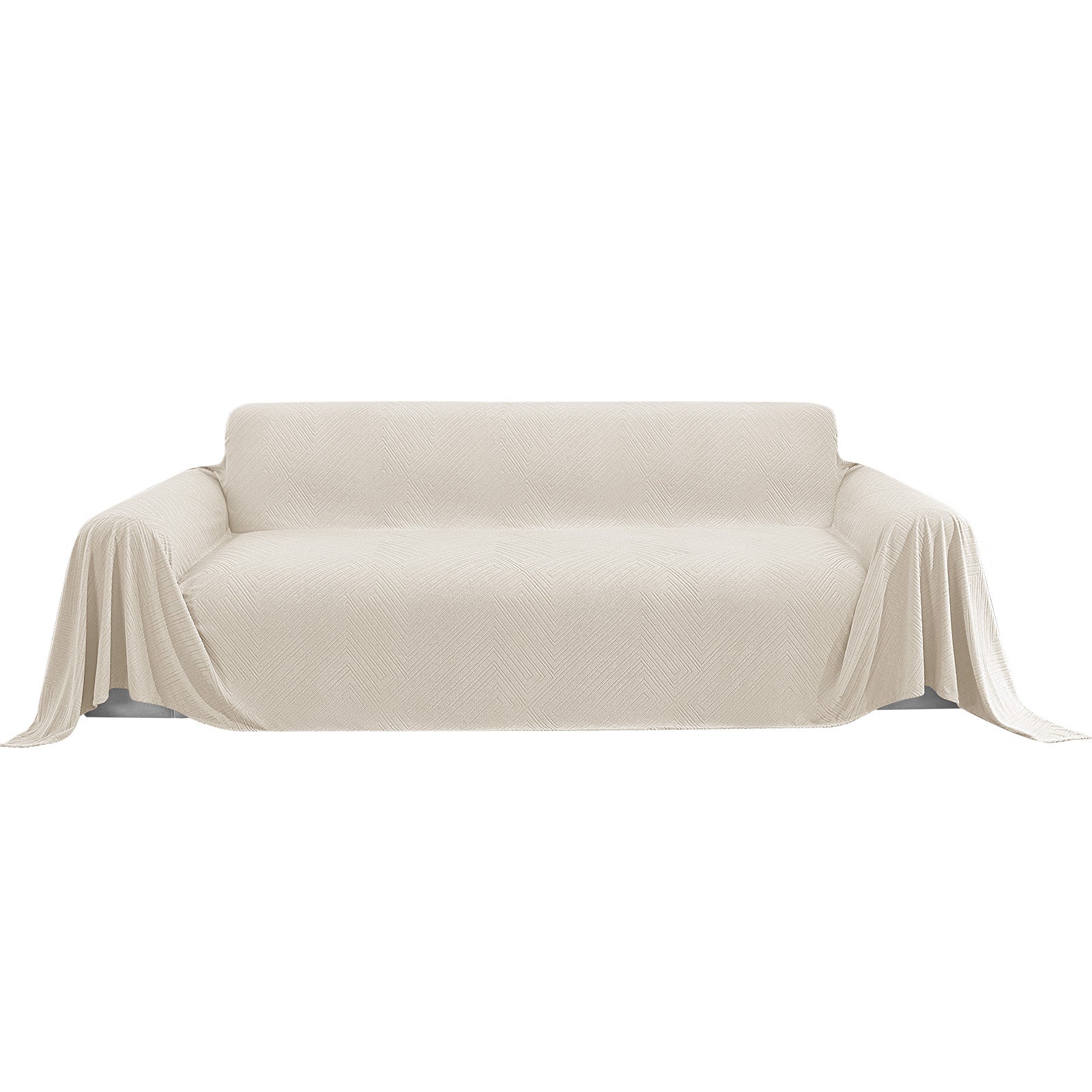 Ystyle Universal 4 Seater Sofa Cover Throw 200x230cm Geometric-YSTYLE