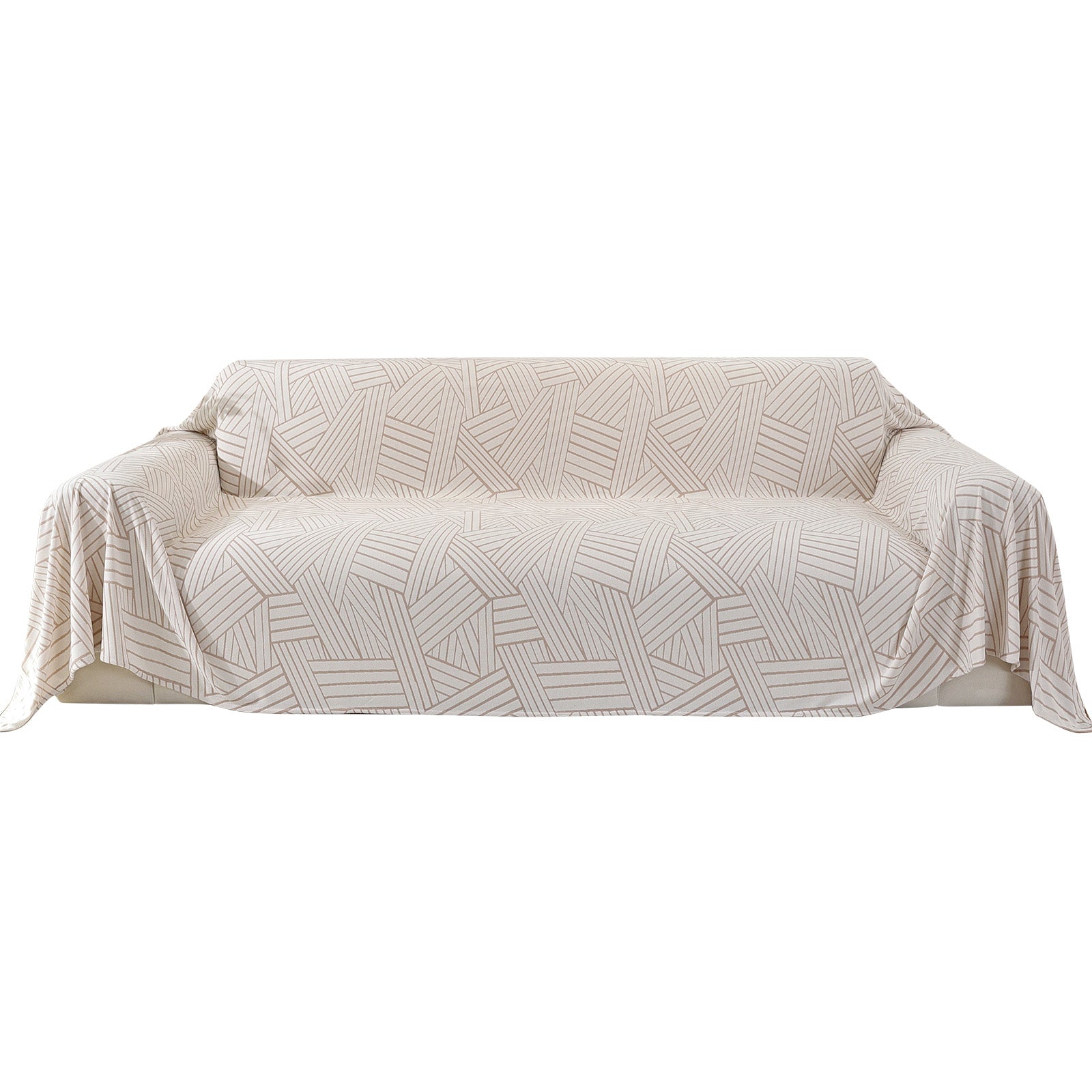 Ystyle Universal 4 Seater Sofa Cover Throw 200x380cm Cationic Fabric-YSTYLE