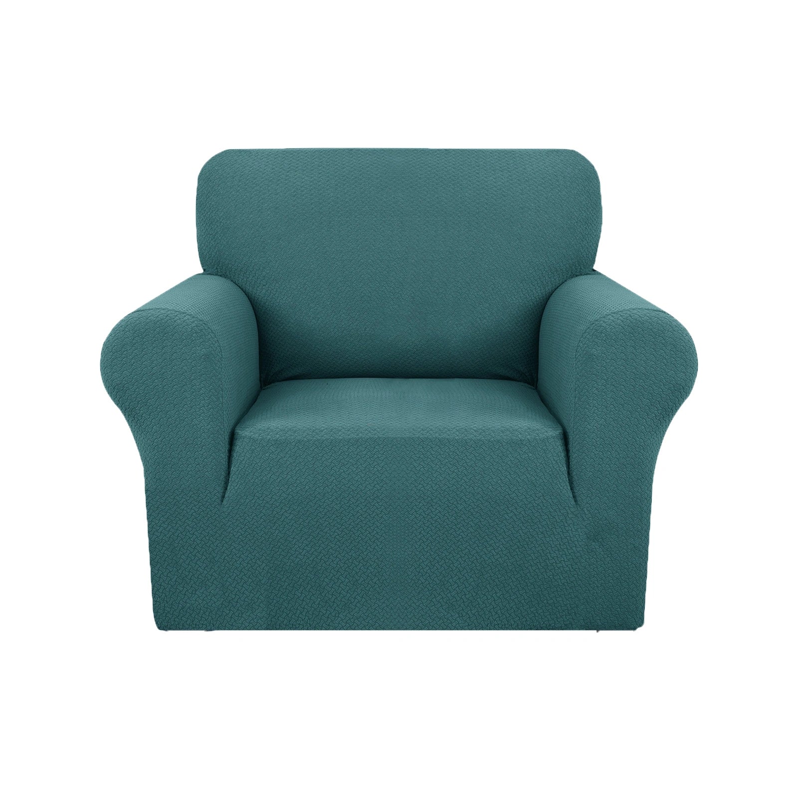 YSTYLE 1 Seater Sofa Cover – Stretch Jacquard, Anti-Slip, Cat-Proof, Washable, Full Cover-Knot