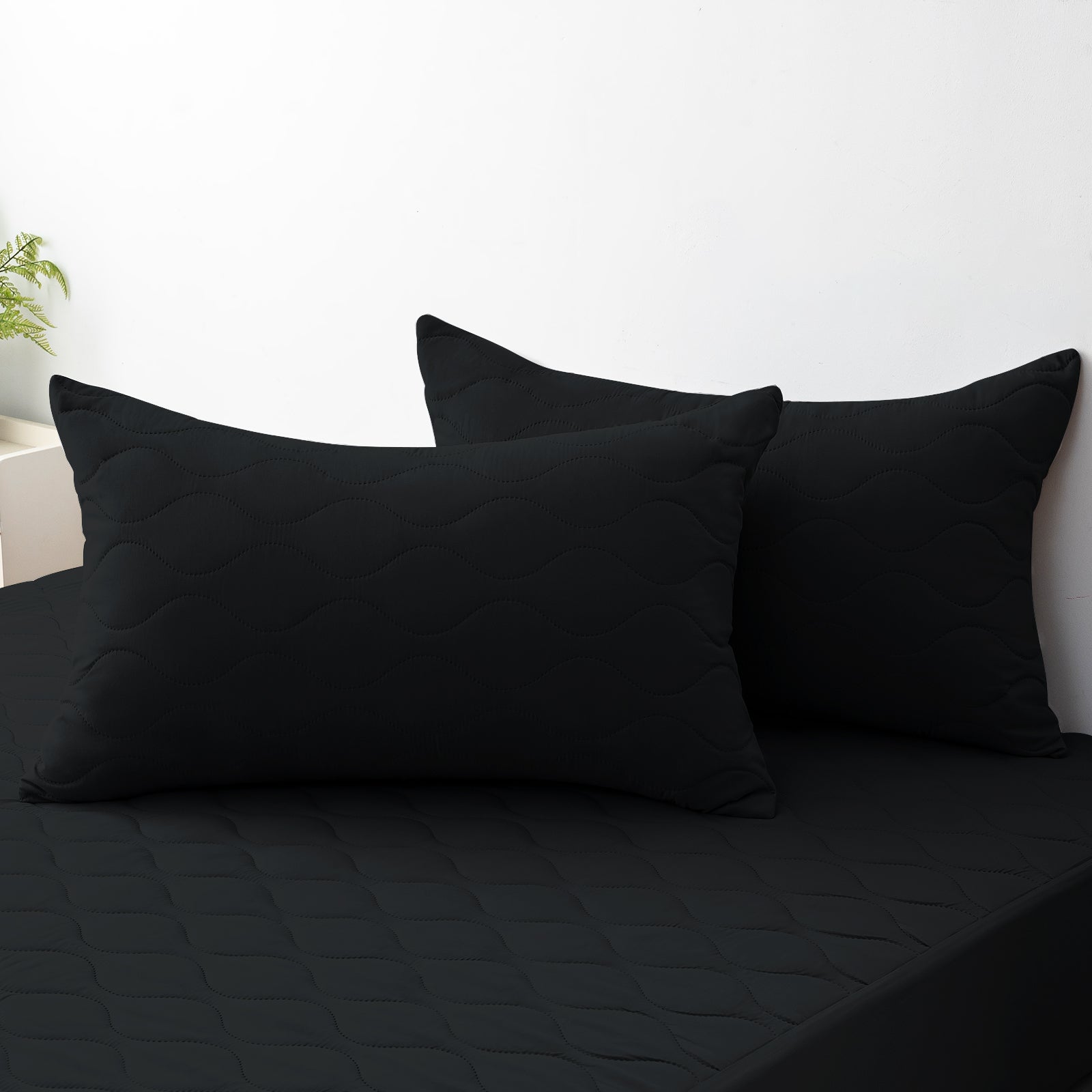 YSTYLE 2 Waterproof Pillowcases 50x80cm Breathable Anti Mite-YSTYLE