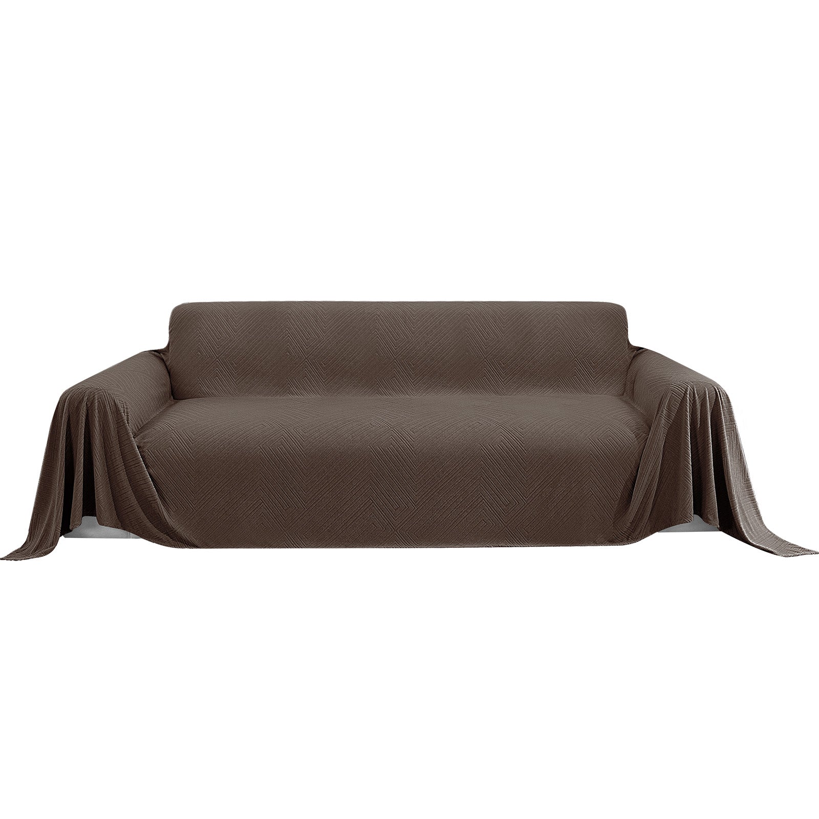 Ystyle Universal 4 Seater Sofa Cover Throw 200x230cm Geometric-YSTYLE