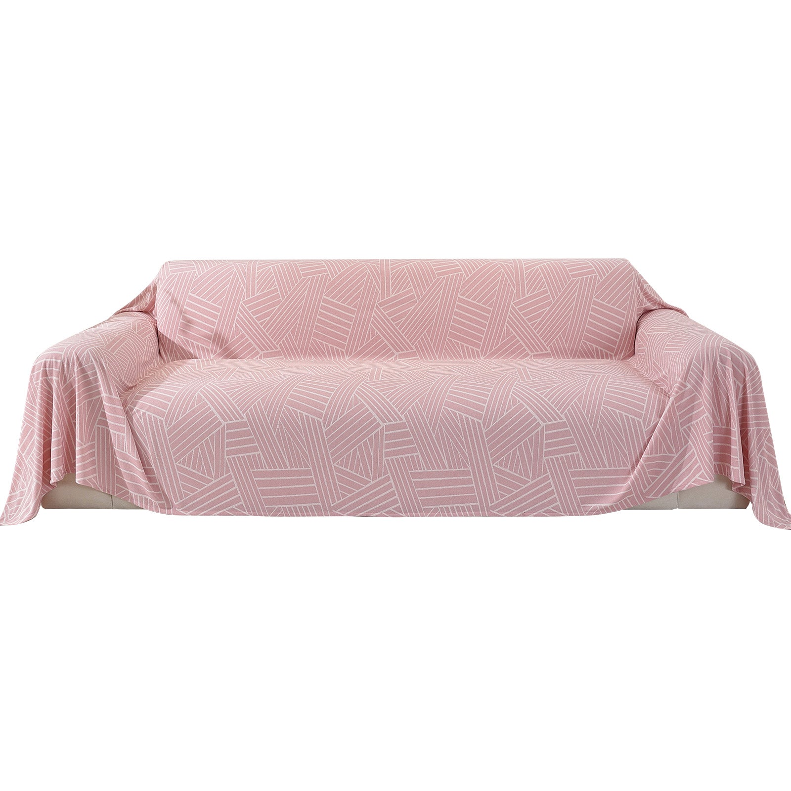 Ystyle Universal 4 Seater Sofa Cover Throw 200x380cm Cationic Fabric-YSTYLE