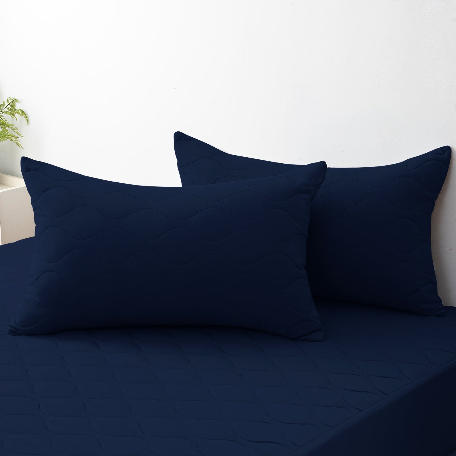 YSTYLE 2 Waterproof Pillowcases 50x80cm Breathable Anti Mite-YSTYLE