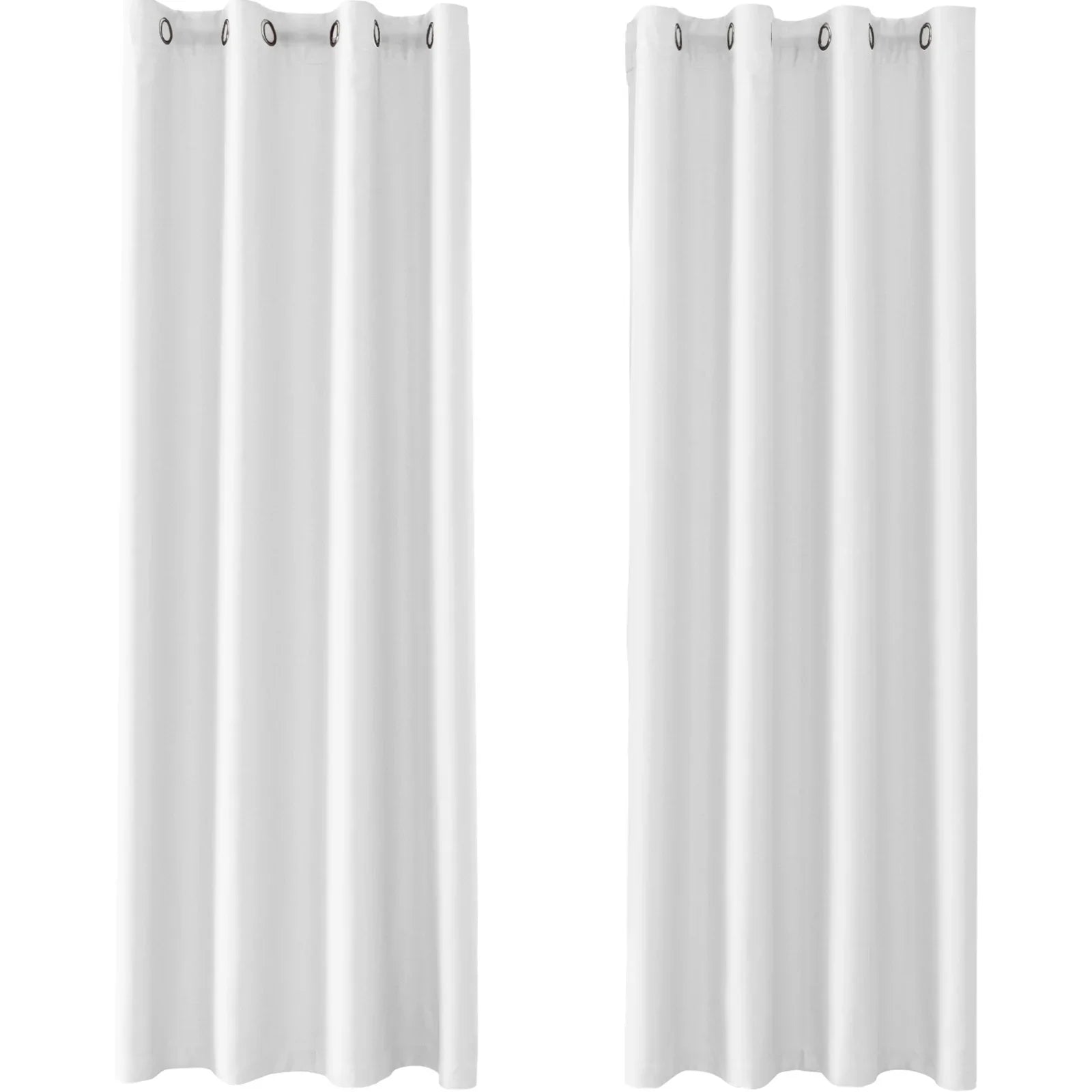 YSTYLE 2 Pieces Waterproof Blackout Curtains Thermal Insulated-YSTYLE