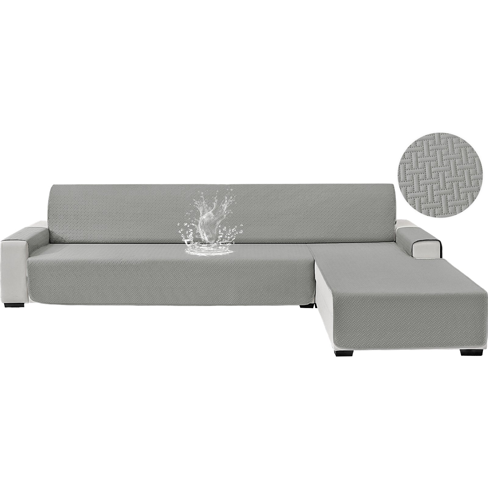 YSTYLE 4 Piezas Fundas Sillas Elásticas Universales con Respaldo Suaves