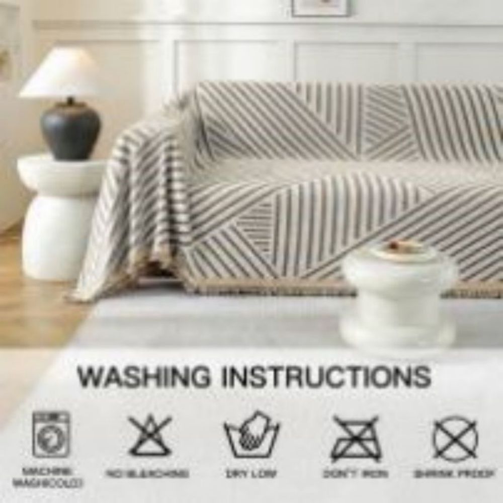 YSTYLE 2 Seater canapé couverture Throw 180x280CM Stain Resistant