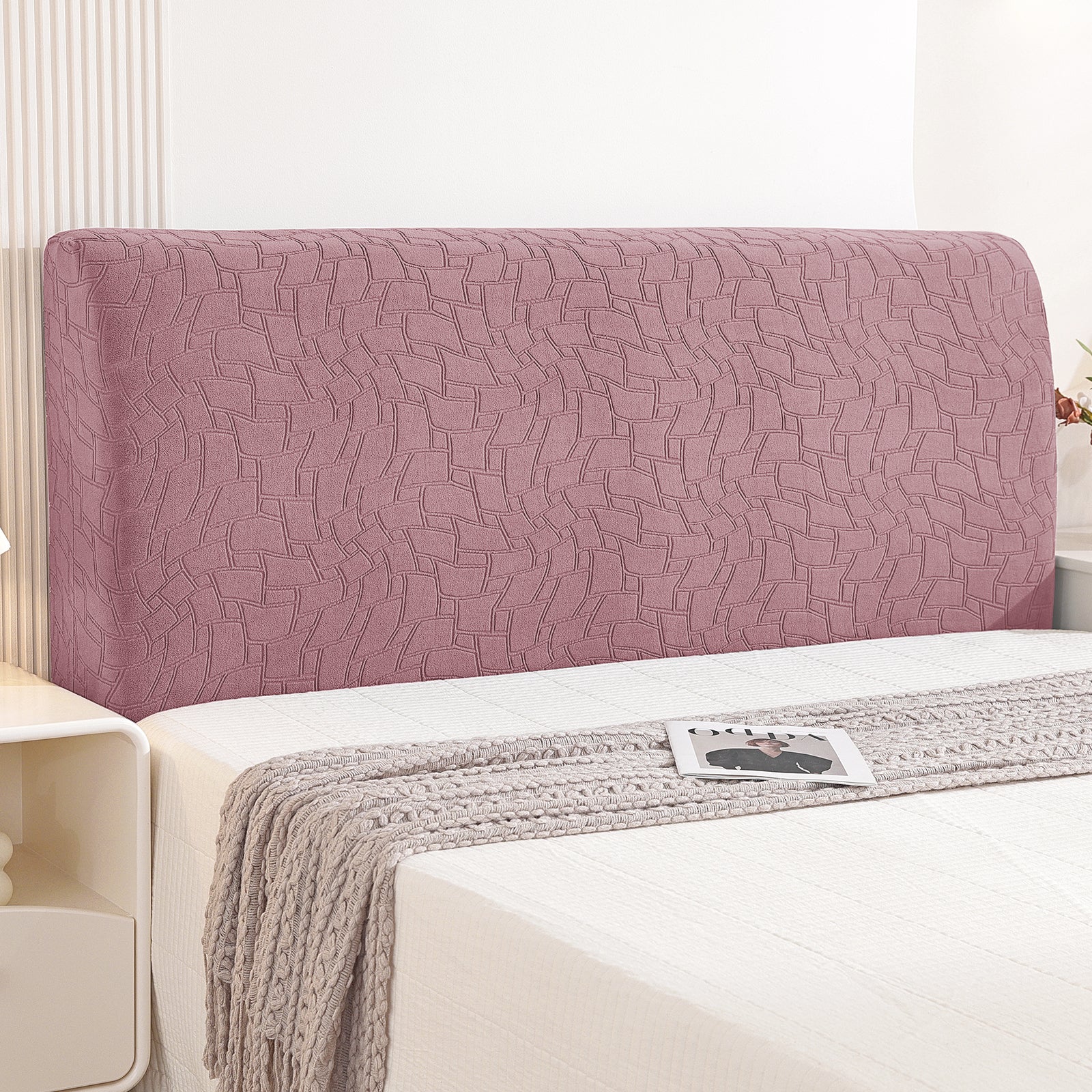 YSTYLE Universal Elastic 180cm Headboard Cover Dustproof Washable