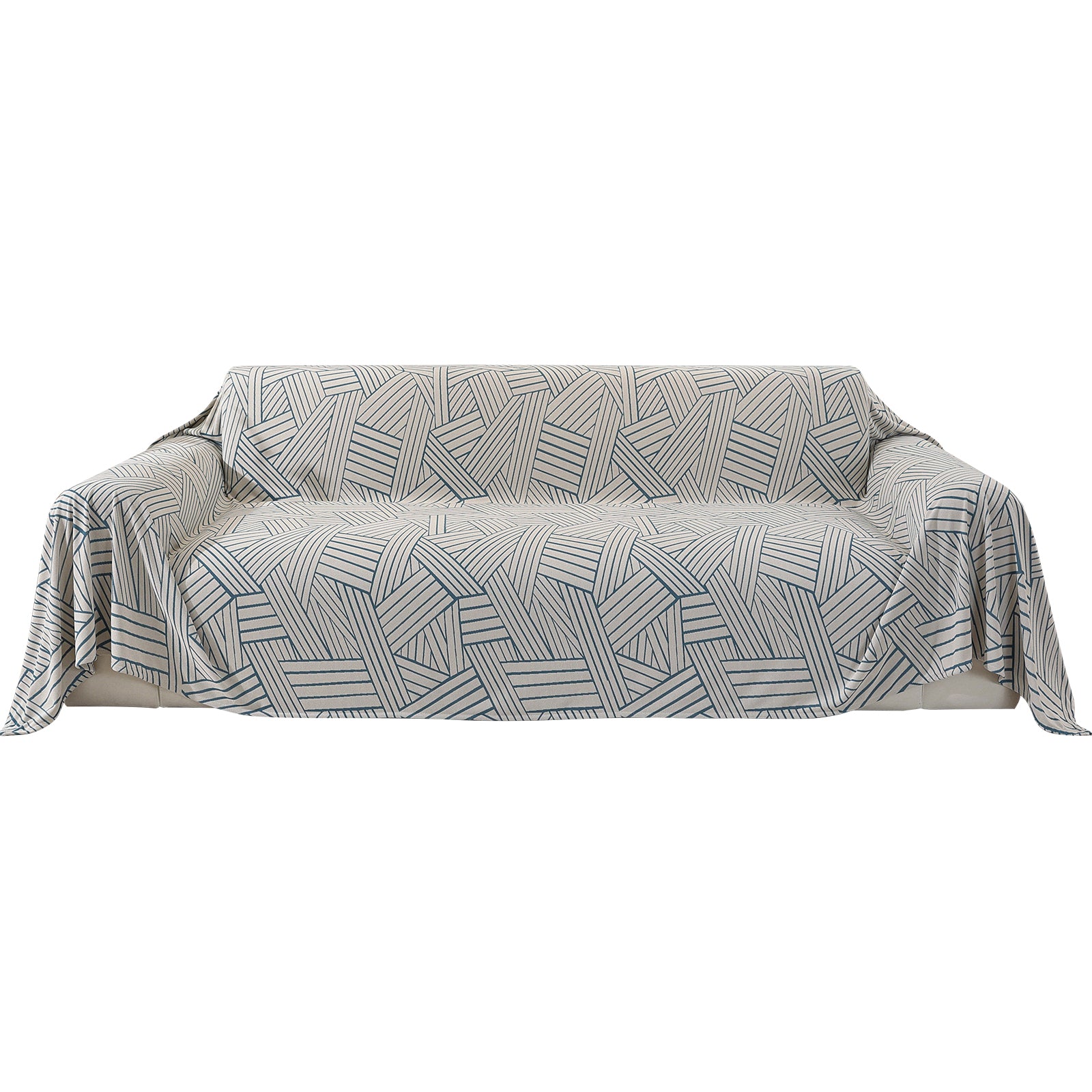 Ystyle Universal 4 Seater Sofa Cover Throw 200x380cm Cationic Fabric-YSTYLE