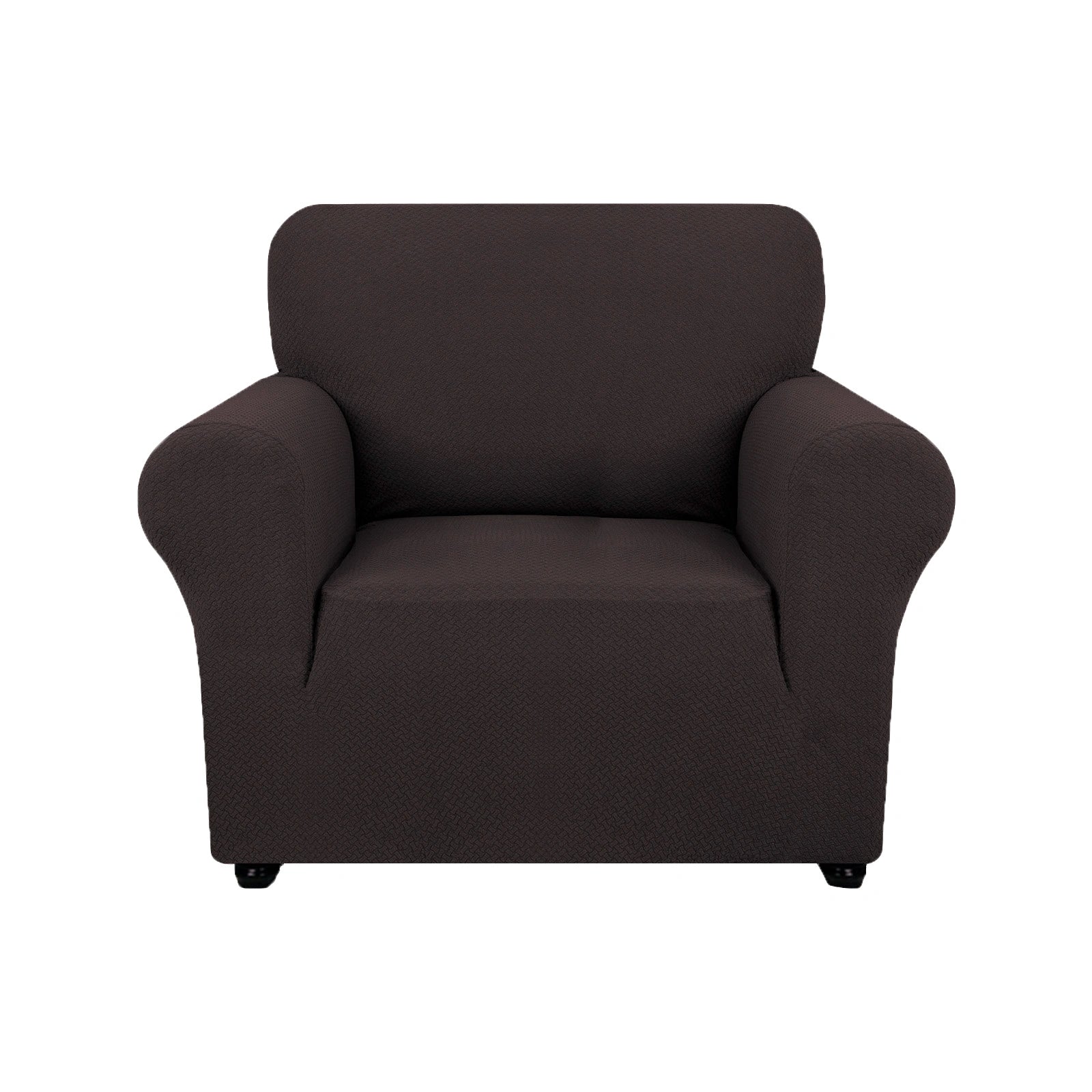 YSTYLE 1 Seater Sofa Cover – Stretch Jacquard, Anti-Slip, Cat-Proof, Washable, Full Cover-Knot