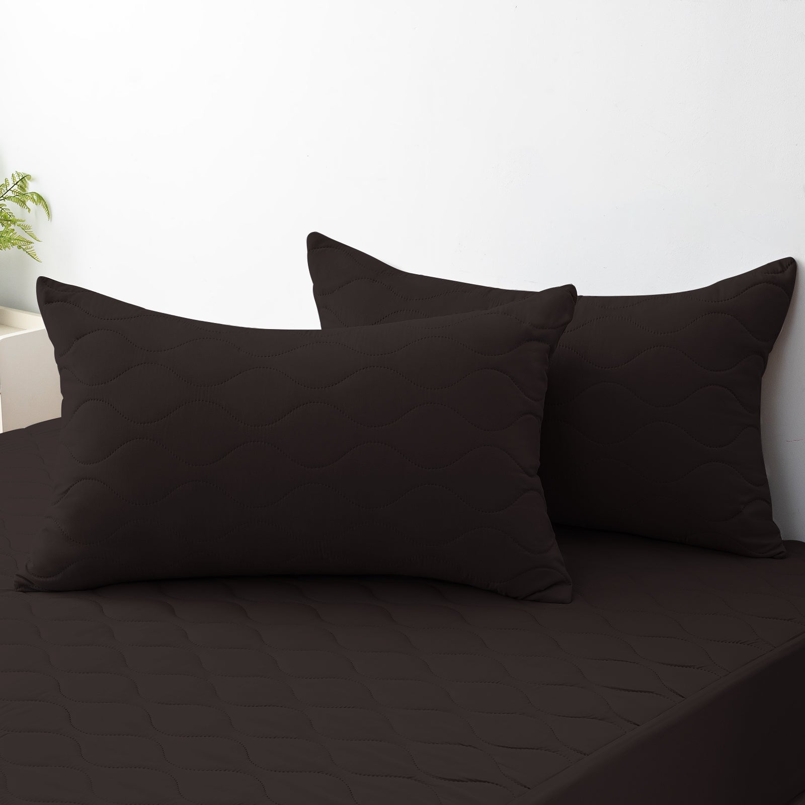 YSTYLE 2 Waterproof Pillowcases 50x80cm Breathable Anti Mite-YSTYLE