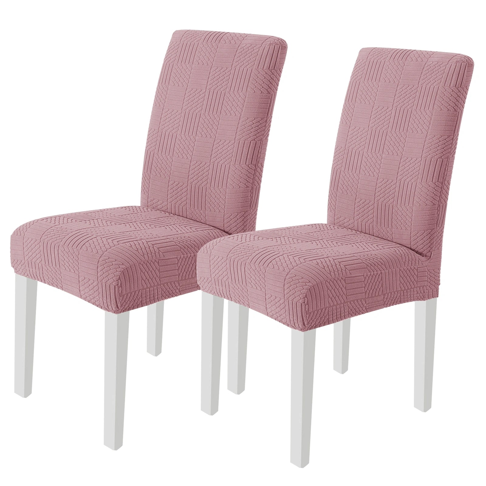 YSTYLE 2 Pieces Stretch Dining Chair Covers 48-70cm Back Height-YSTYLE