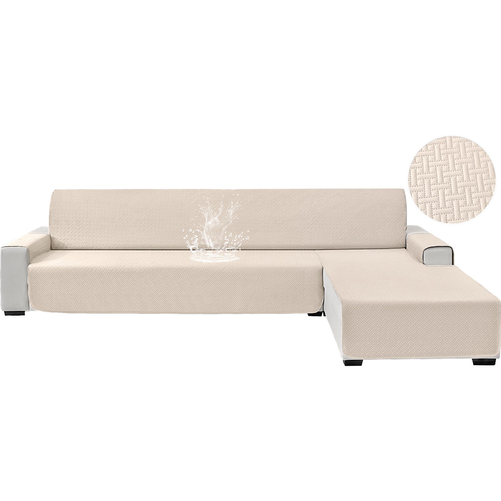 YSTYLE 4 Piezas Fundas Sillas Elásticas Universales con Respaldo Suaves
