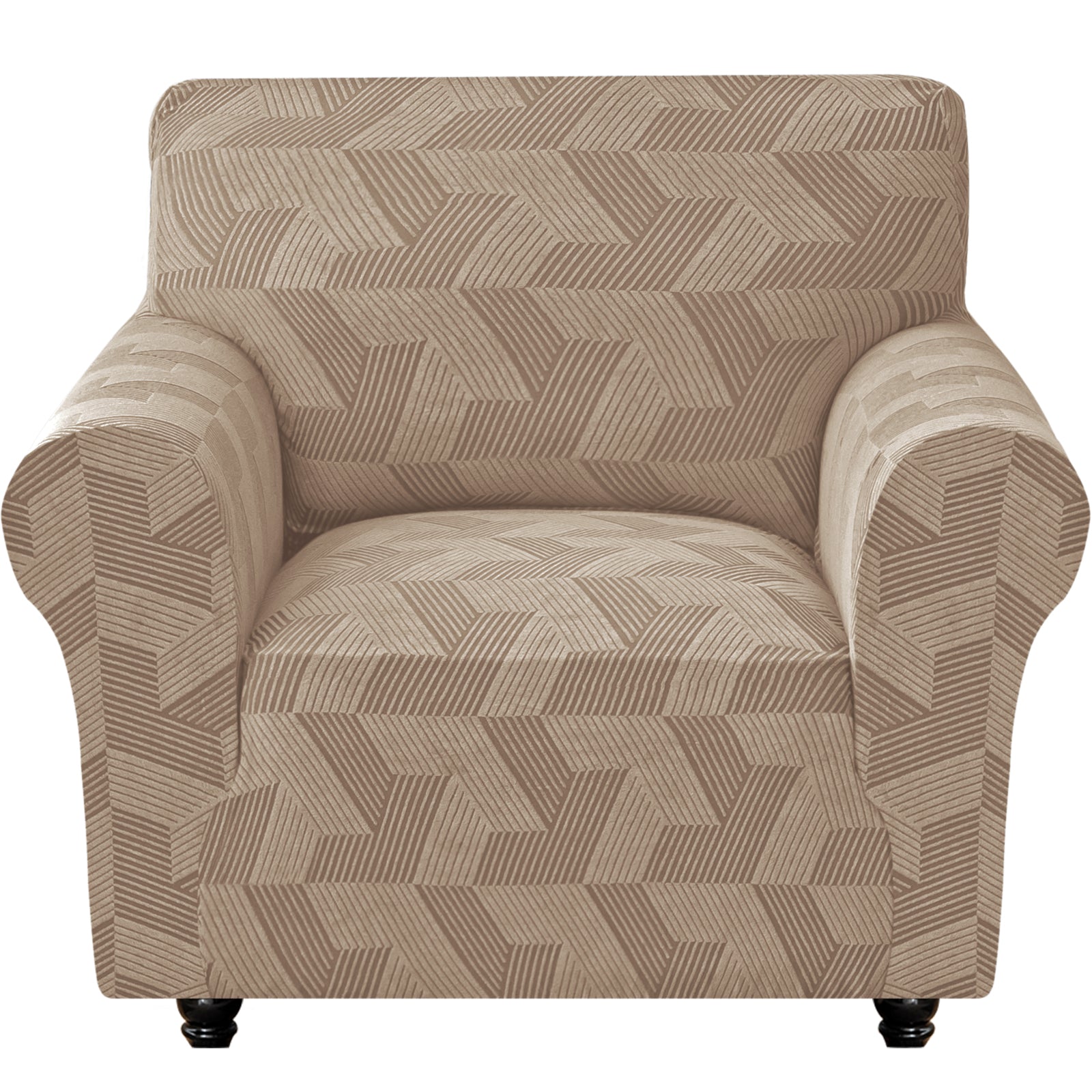 Ystyle 1-Seat Sofa Cover with Armrests, Elastic Universal Sofa Protector, Stain-Resistant & Non-Slip Sofa Slipcover, Anti-Scratch, Super Stretch, Machine Washable