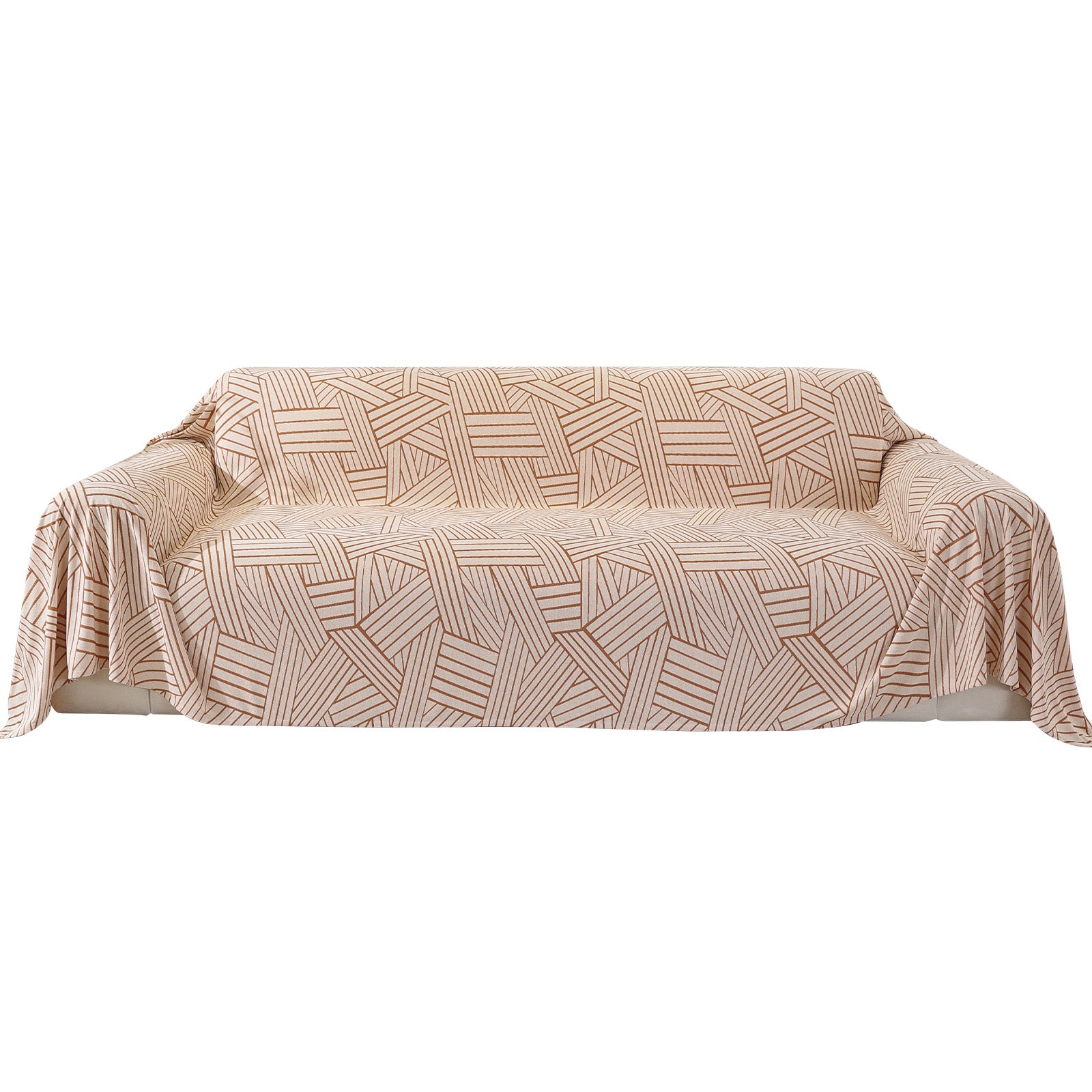 Ystyle Universal 4 Seater Sofa Cover Throw 200x380cm Cationic Fabric-YSTYLE