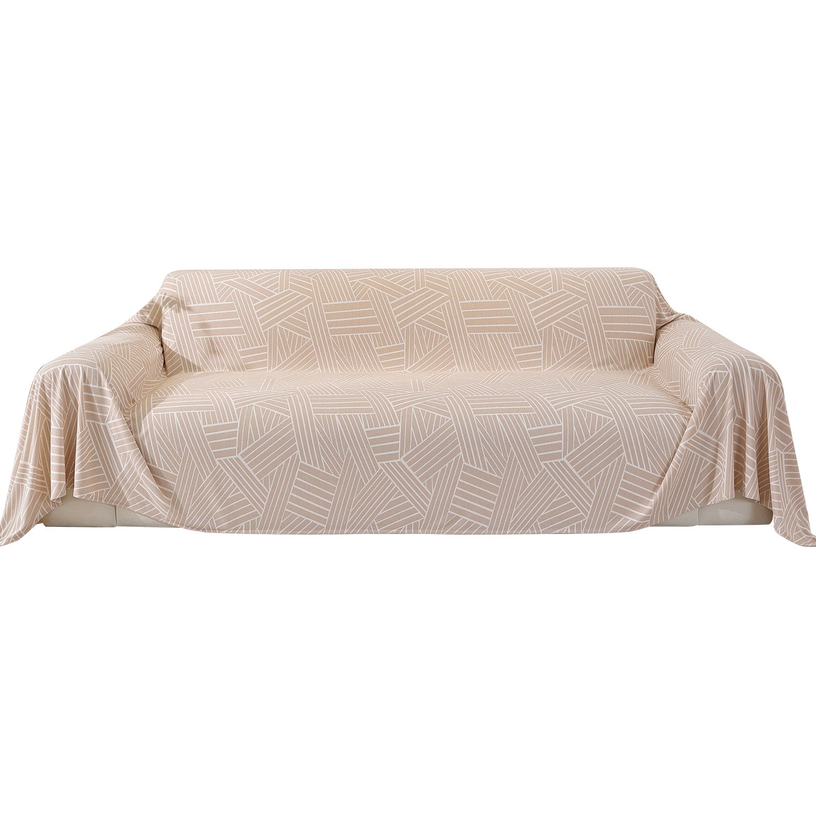 Ystyle Universal 4 Seater Sofa Cover Throw 200x380cm Cationic Fabric-YSTYLE