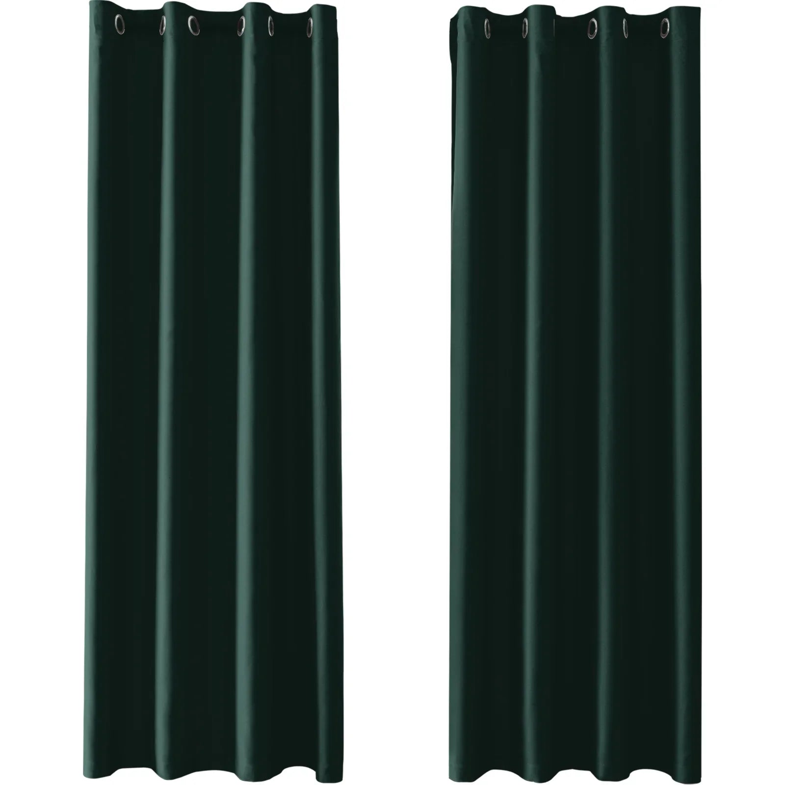 YSTYLE 2 Pieces Waterproof Blackout Curtains Thermal Insulated-YSTYLE