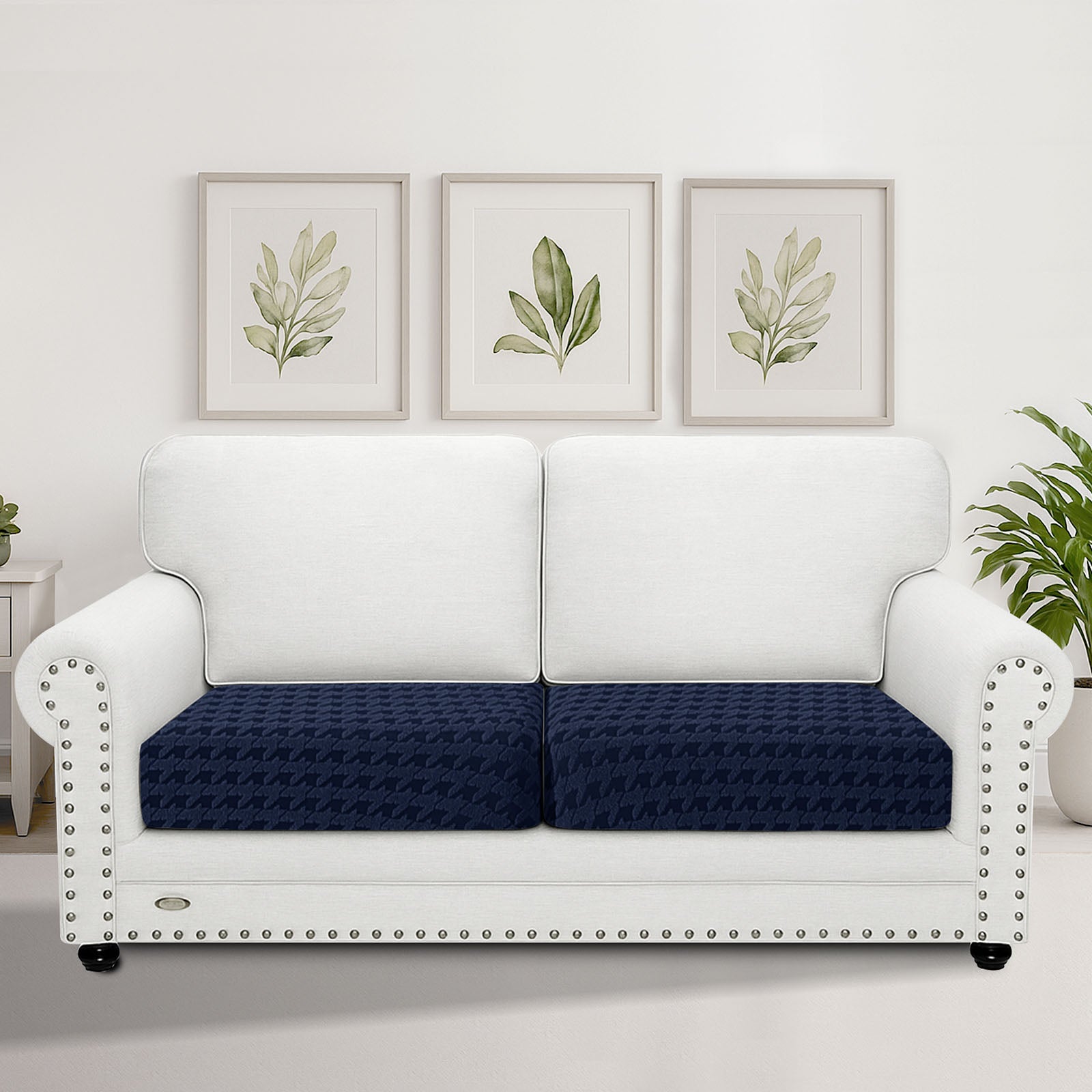 Ystyle 2-Piece Stretch Sofa Seat Cover 1 Seater New Pattern-YSTYLE