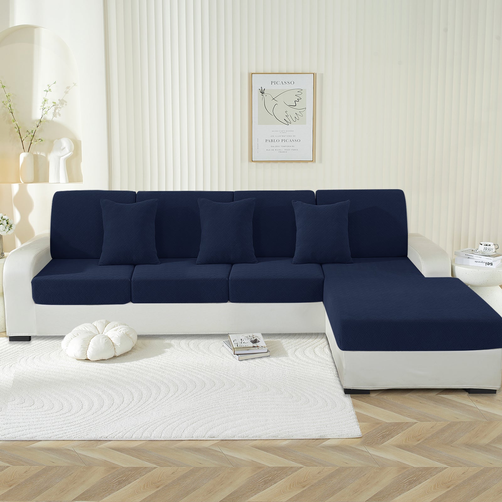 YSTYLE Coprisedile per divano stretch con funzione antiscivolo